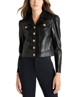 Cinq à Sept Faux Leather Deryn Jacket  | Bloomingdale's Women Coats & Jackets | Bloomingdale's (US)
