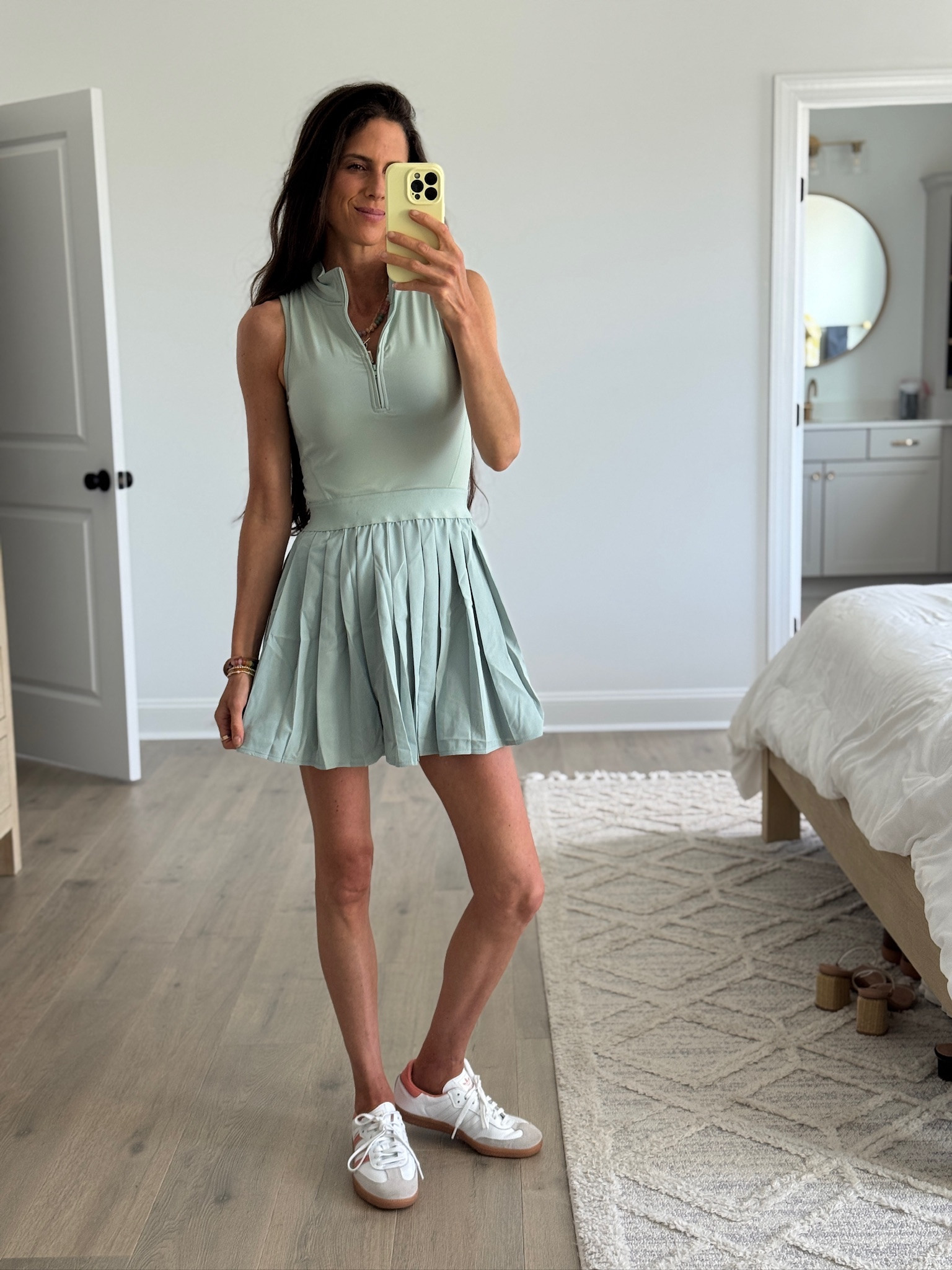 This set is so good for summer. Sporty, flattering, and perfect for busy days when you still want to look put together.

#LTKootd #LTKgrwm #LTKSeasonal