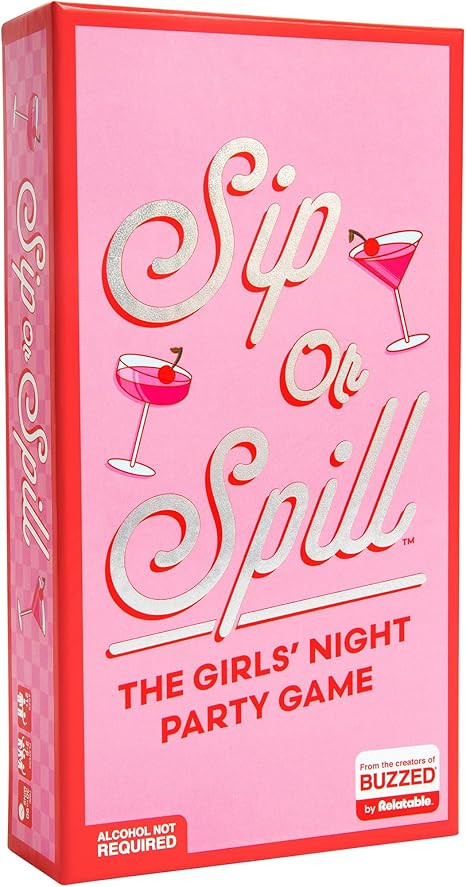 WHAT DO YOU MEME? Sip or Spill — The Girl's Night Party Game, Perfect for Galentines Day Games,... | Amazon (US)