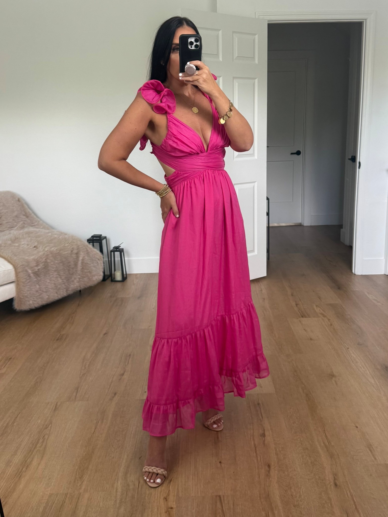 Bonito Ruffle Maxi Dress
