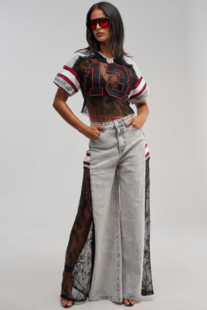 VARSITY SQUAD RELAXED DENIM | AKIRA
