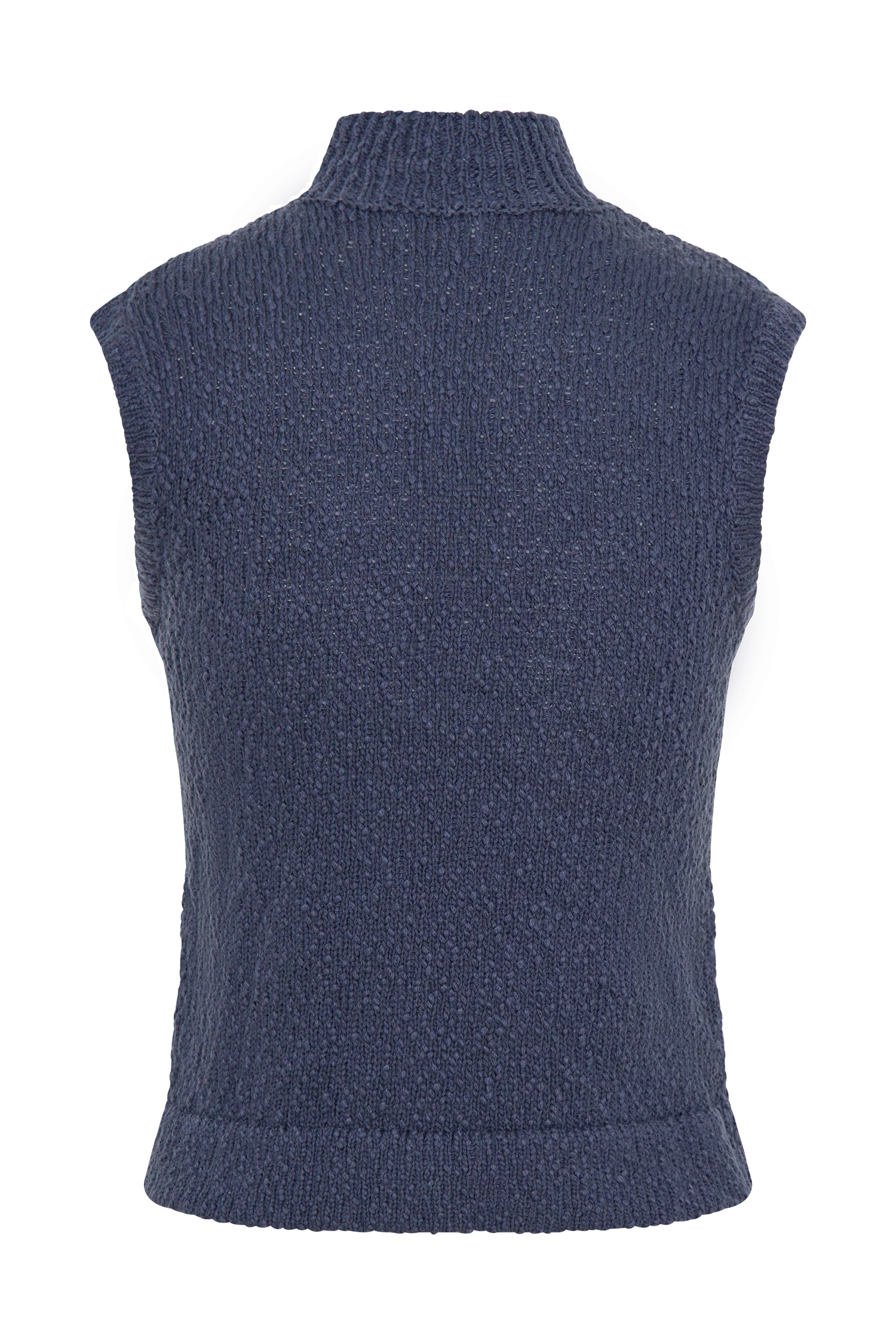 Azalea Sleeveless Knit Top - Steel | MESHKI US