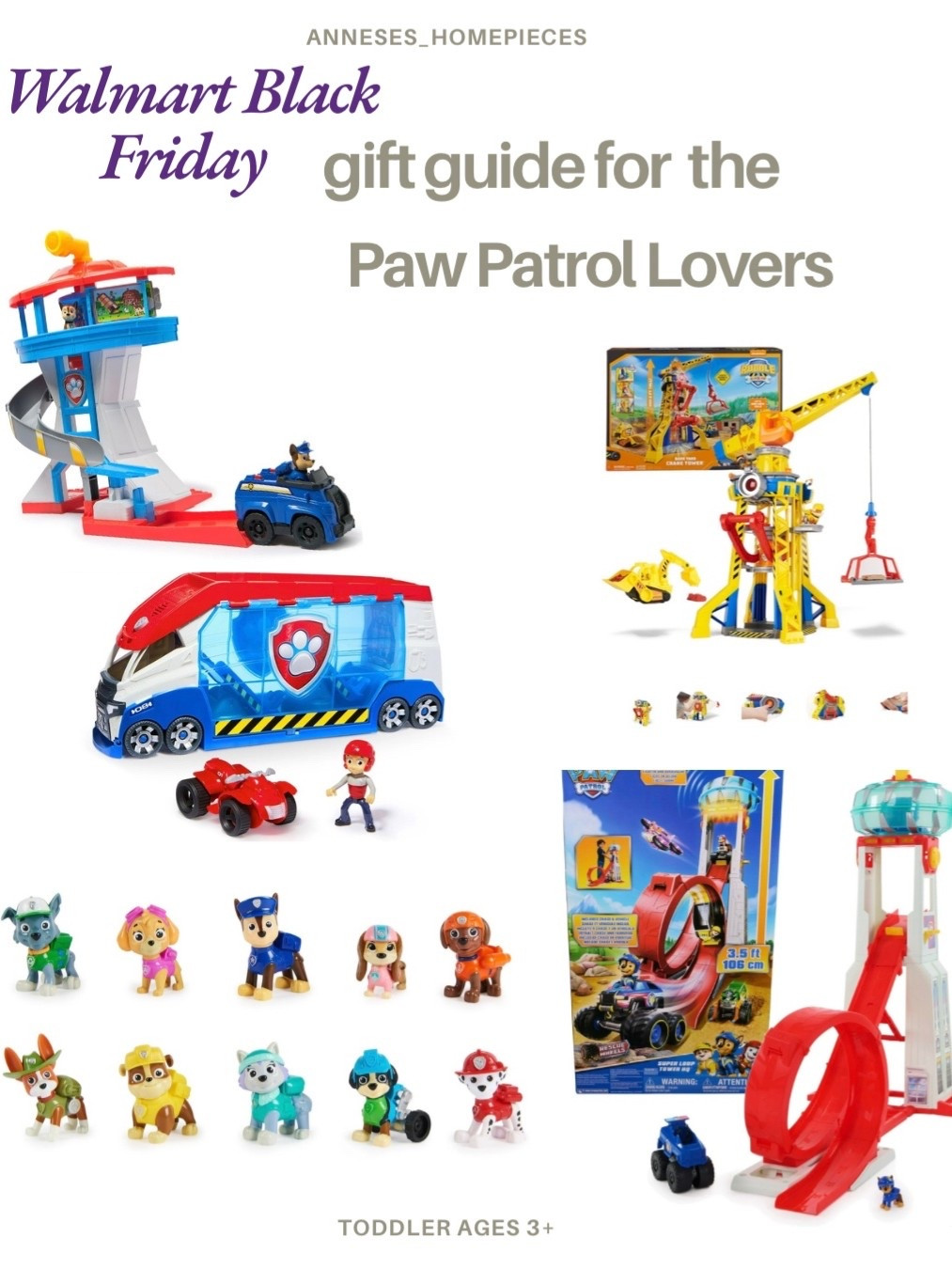 All marked down at Walmart!! 
We are also going through the paw patrol phase so I am taking advantage of all these sales!! Stay tuned for more toddler gift guides 

#ltkholiday #christmas #blackfriday #thanksgiving #toddlergift #pawpatroltoys #walmartsale 
 	•	Walmart Black Friday deals
	•	Paw Patrol toys 2025
	•	Paw Patrol toddler gifts
	•	Best Paw Patrol toys
	•	Paw Patrol gift guide
	•	Paw Patrol Christmas gifts
	•	Toddler toy gift ideas
	•	Holiday toy deals Walmart
	•	Paw Patrol lookout tower
	•	Paw Patrol vehicle toys
	•	Paw Patrol Mighty Pups toys
	•	Preschool gift ideas
	•	Toddler toys age 3+
	•	Walmart toy sale
	•	Paw Patrol playsets

#LTKKids #LTKCyberWeek #LTKGiftGuide