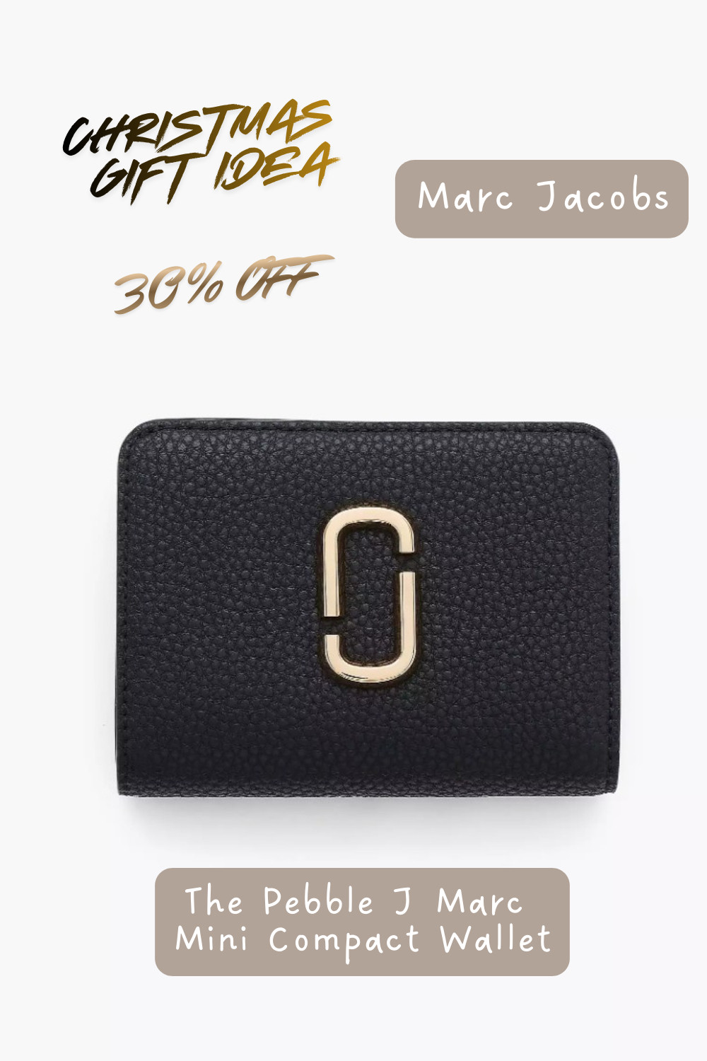 💗 Marc Jacobs Pebble J Marc Mini Compact Wallet — Chic, Practical & 30% OFF 🎁 Perfect Holiday Gift

Inside, you’ll find thoughtful organization: multiple card slots, a bill compartment, and a secure snap closure to keep everything in place. Small enough to fit in mini bags but roomy enough for your essentials, it’s an effortless upgrade for anyone who loves clean, minimal design.

✨ Now 30% OFF — a perfect holiday gift.
This little wallet checks all the boxes: luxury feel, practical size, gorgeous colors, and a price that makes gifting easy. Whether for a friend, a teen, a coworker, or yourself, it’s a stylish stocking stuffer that will be used all year long.

A chic, timeless mini wallet that brings everyday elegance to holiday gifting. 🎁✨ 

 #LTKwinter #LTKstyletip #LTKgiftguide