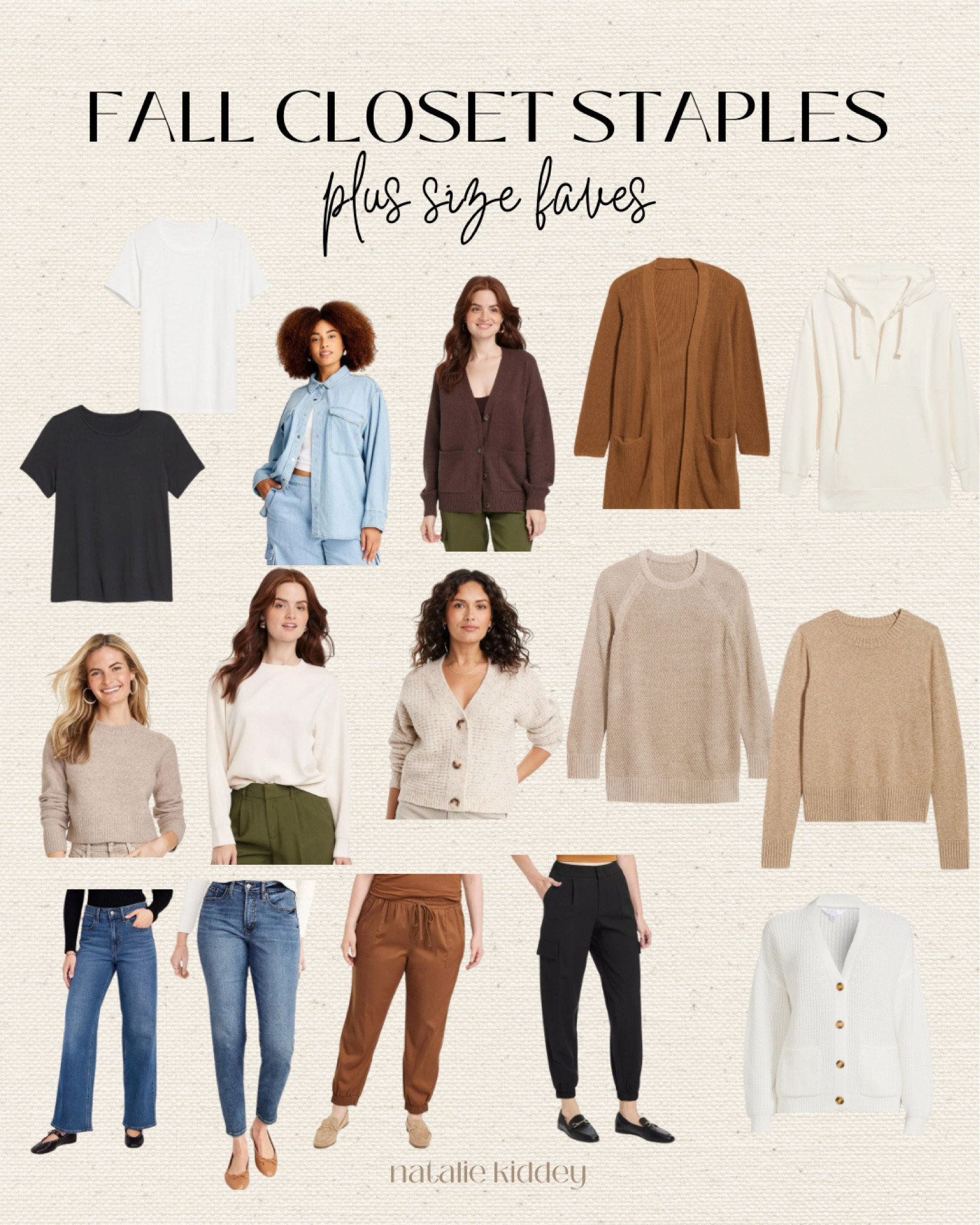 My plus size (neutral) fall closet staples for this fall! 



#LTKplussize #LTKSeasonal #LTKfindsunder50