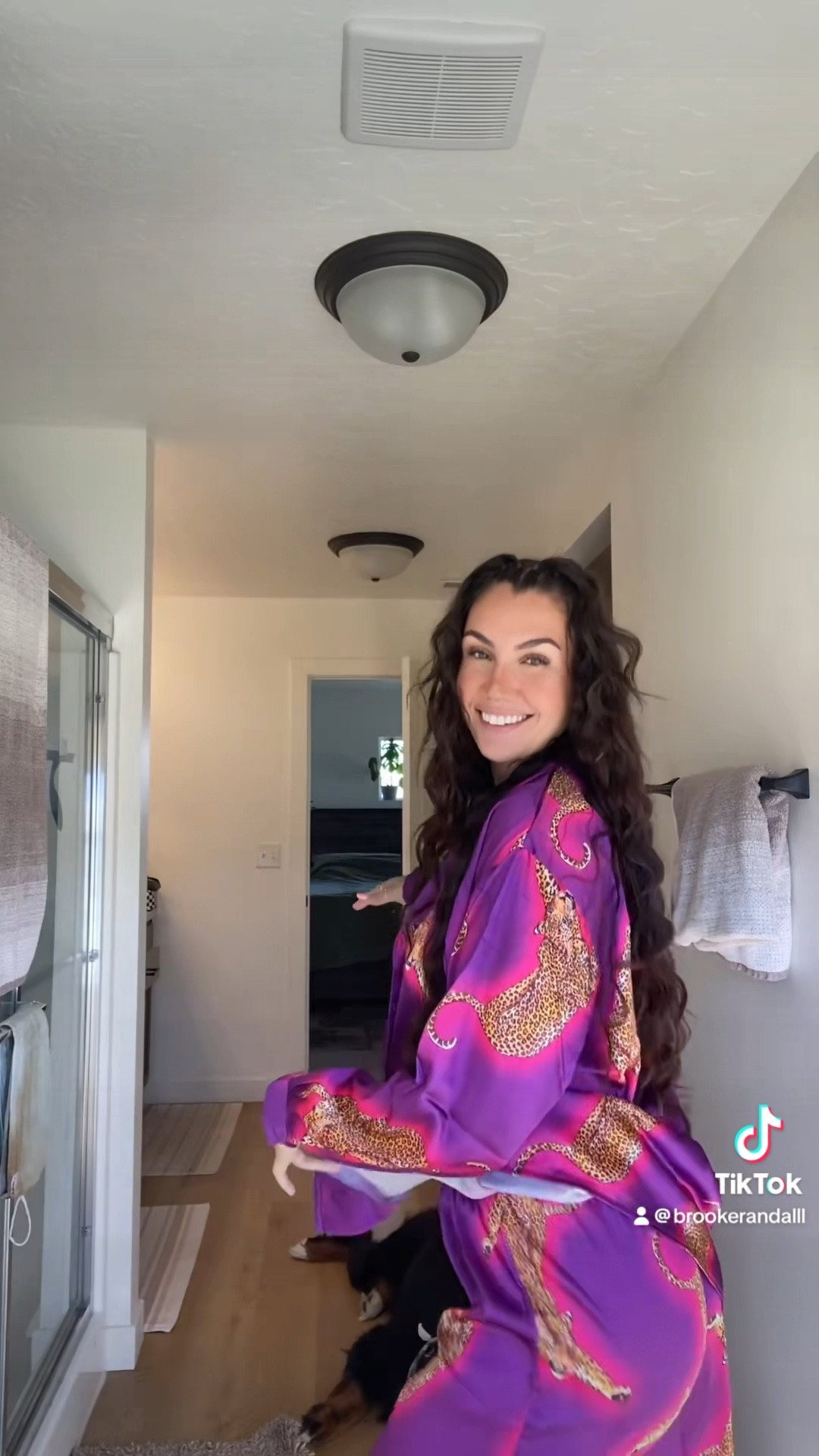 CUTEST pj set ever 💜🐆✨

song by casaDi on tik tok 

#LTKFindsUnder100 #LTKStyleTip #LTKVideo