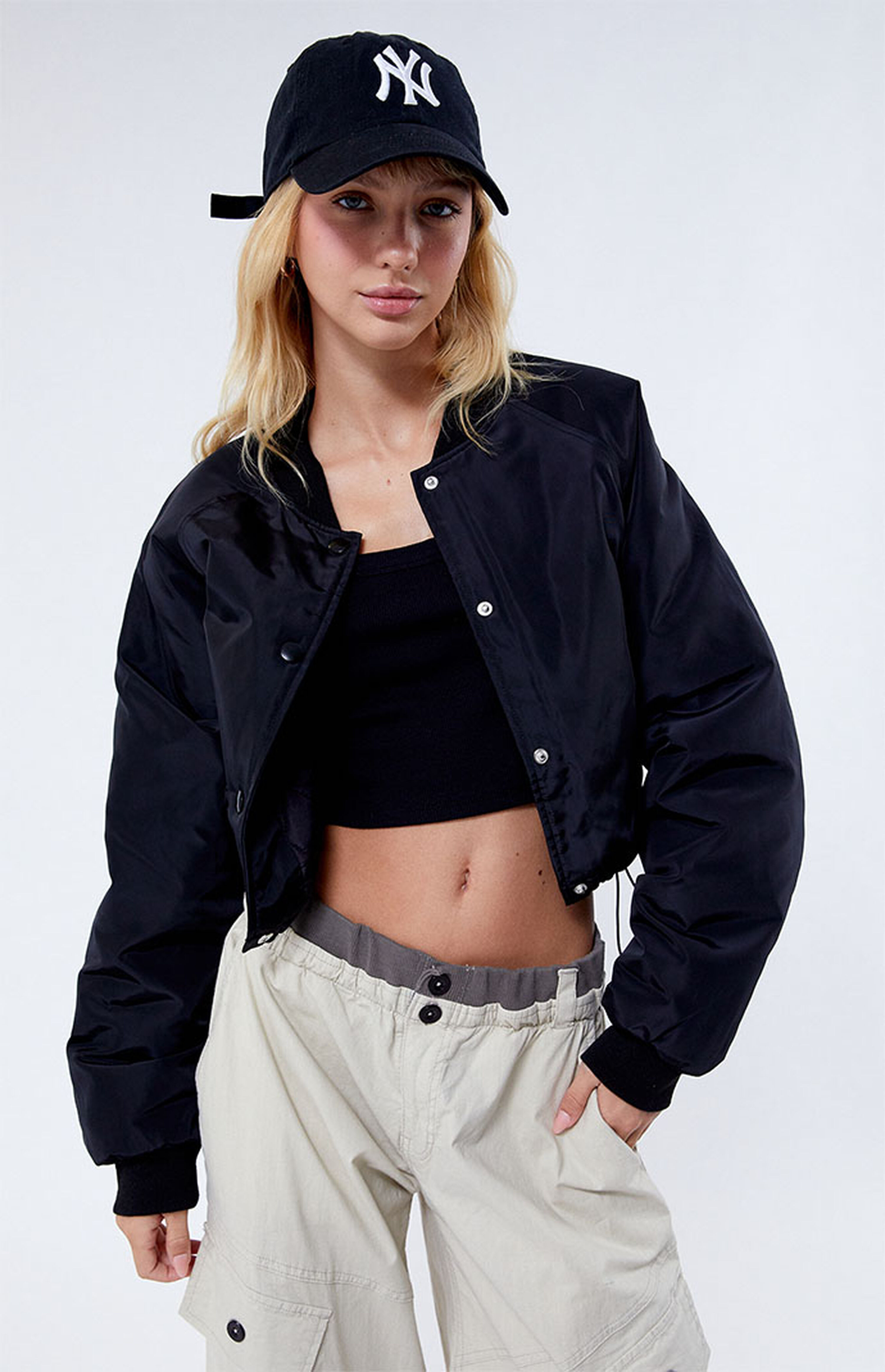 PacSun Cropped Bomber Jacket | PacSun