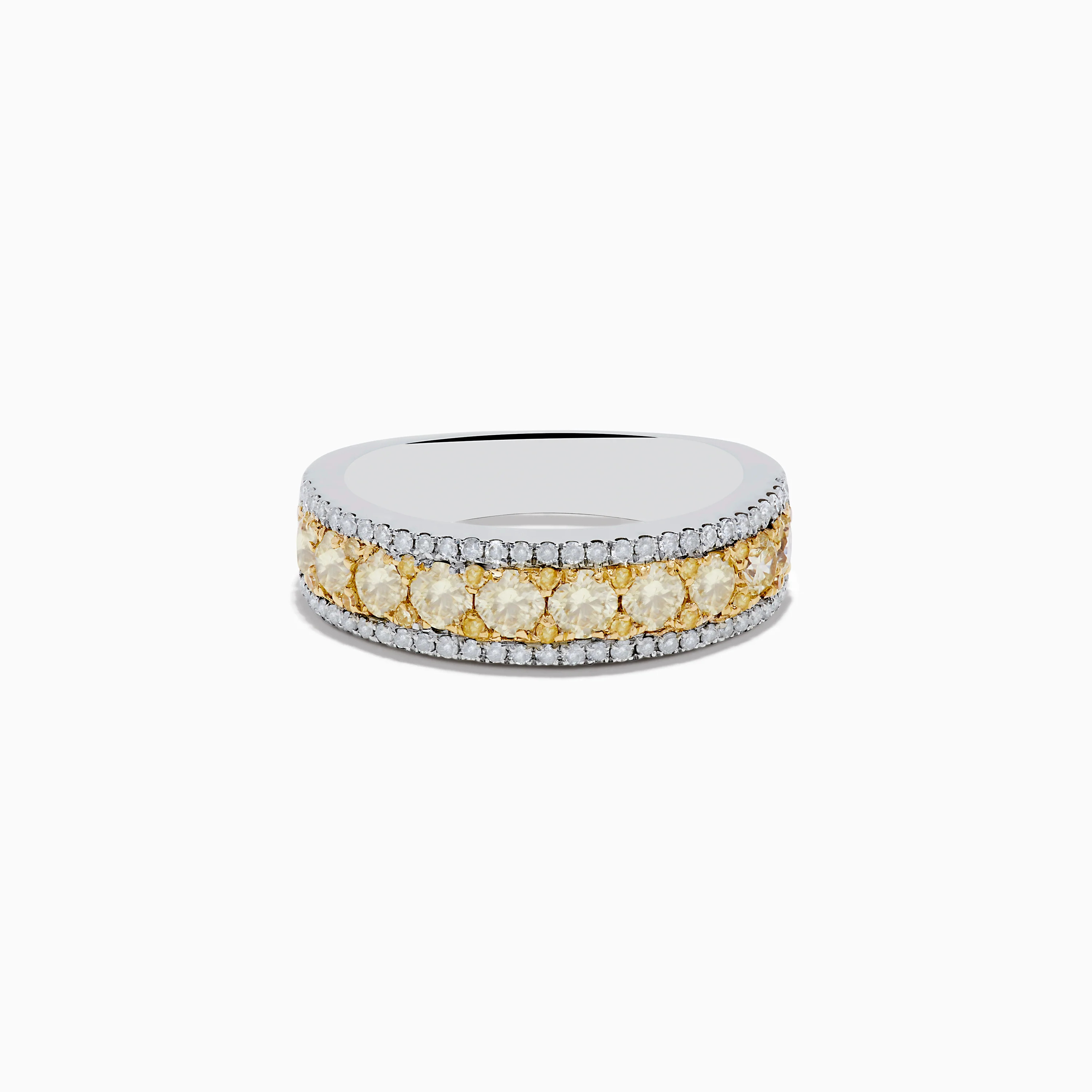 Canare 14K Two Tone Gold Yellow and White Diamond Ring | Effy Jewelry