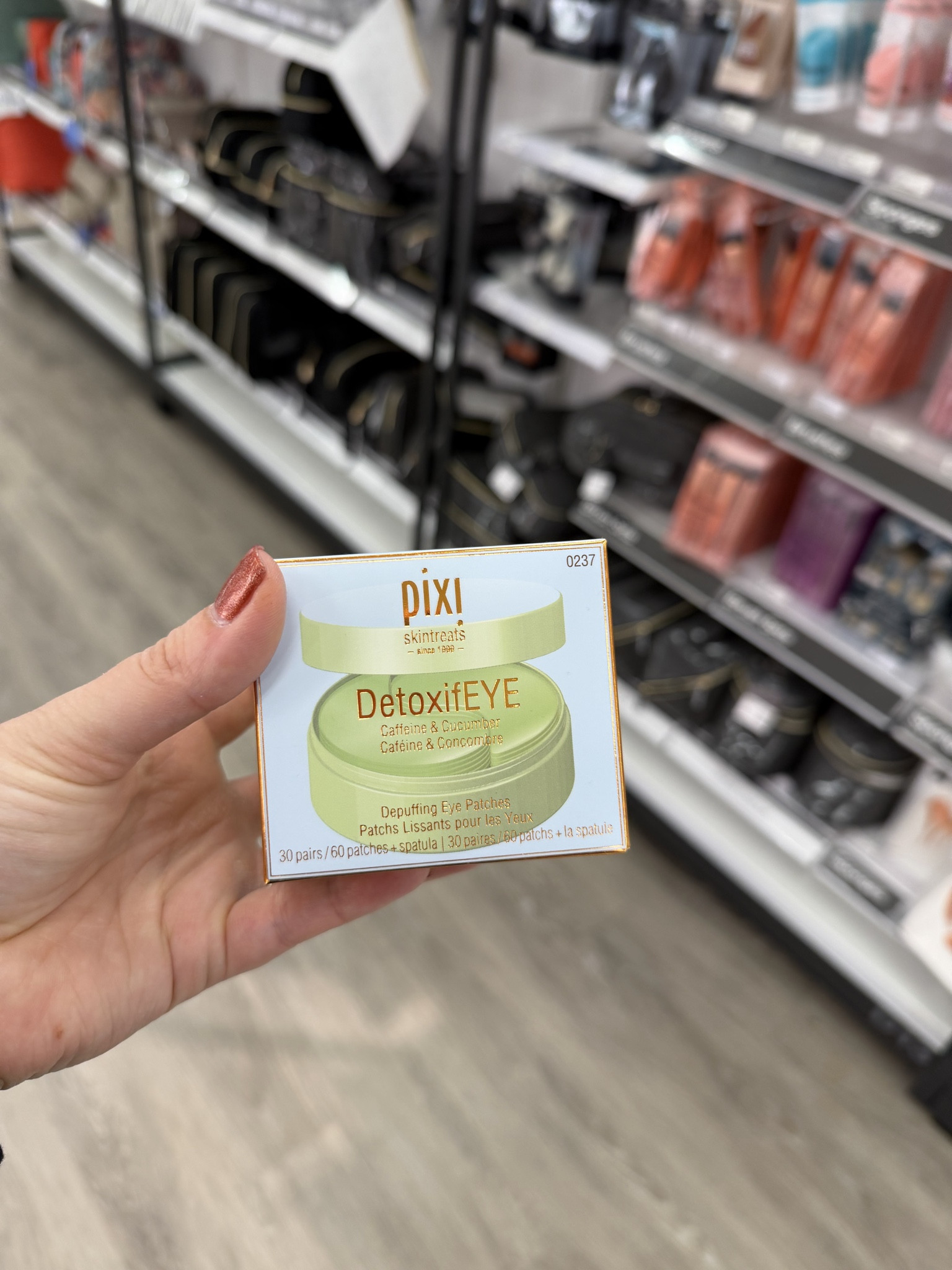 My go-to under eye patches whenever my eyes or face need a boost 👀✨ 

The Pixi DetoxifEYE Hydrating & Depuffing Eye Patches with caffeine and cucumber from Target are a MUST for tired days.

As a tired mom, dark circles and puffiness happen—and these Pixi eye patches instantly help de-puff, hydrate, and refresh under eyes, making me look more awake and feel better about what I see in the mirror. Perfect for morning skincare routines, pre-makeup prep, or anytime you need a quick refresh.

If you’re searching for best under eye patches, Pixi DetoxifEYE patches, eye patches for dark circles, de-puffing eye masks, or Target skincare finds, this is one I always keep stocked.

#LTKValentine #LTKmomlife #LTKselfcare