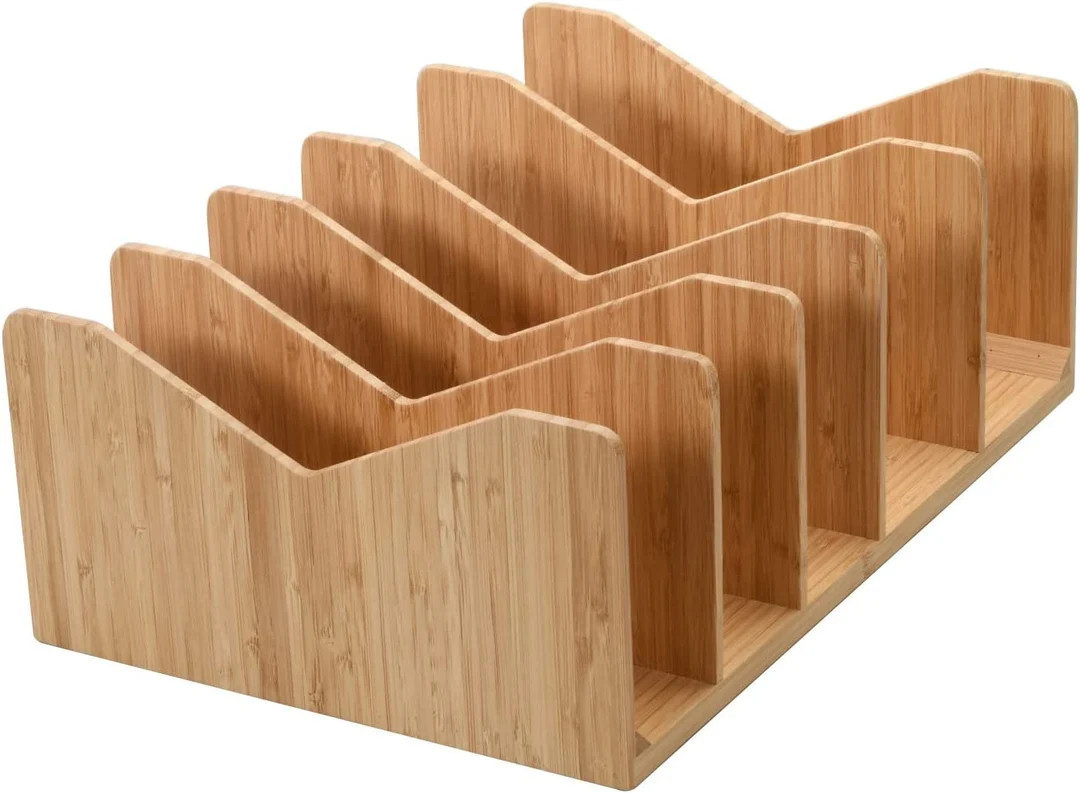 Mobilevision Bamboo Purse and Wallet Organizer, Shelf Dividers for Closet or Dresser Organization... | Etsy (US)