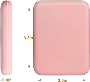 Kintion Pocket Mirror, 1X/3X Magnification LED Compact Travel Makeup Mirror, Compact Mirror with ... | Amazon (US)