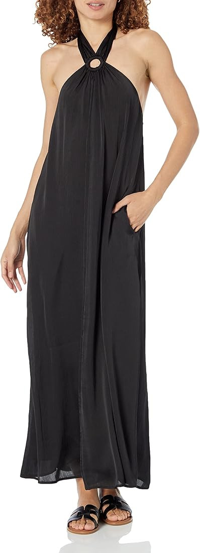 The Drop Women's Shaana Striped Halter Neck Maxi Dress | Amazon (DE)