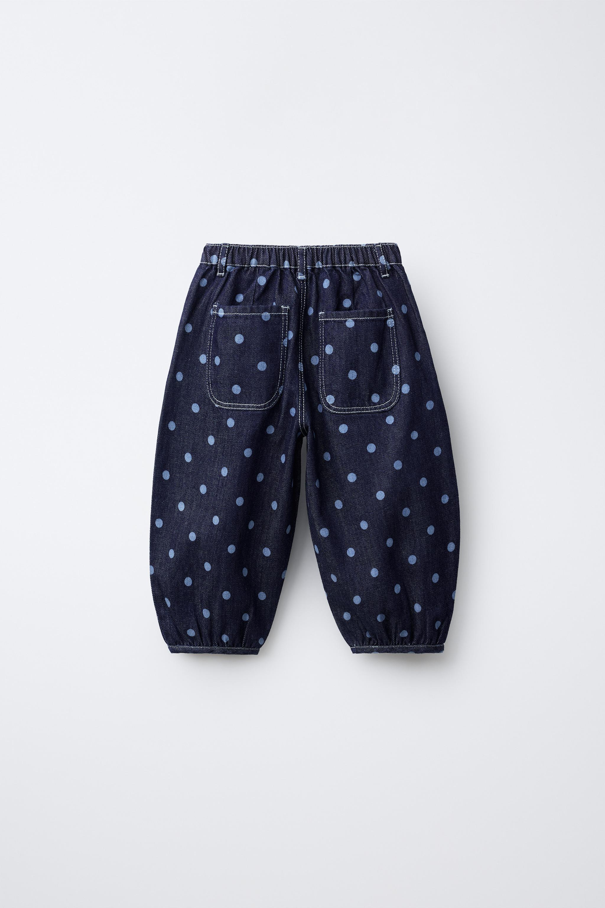 POLKA DOT BALLOON JEANS | Zara US