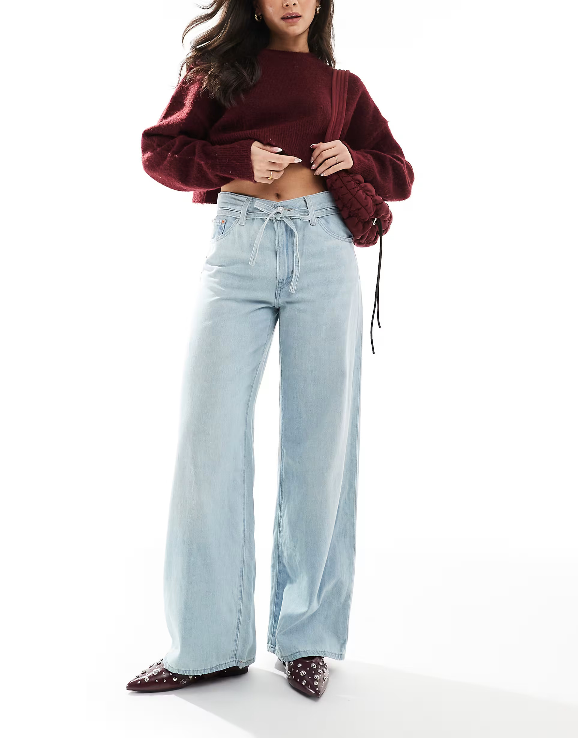 Levi's XL straight loose fit jeans in bleach wash | ASOS | ASOS (Global)