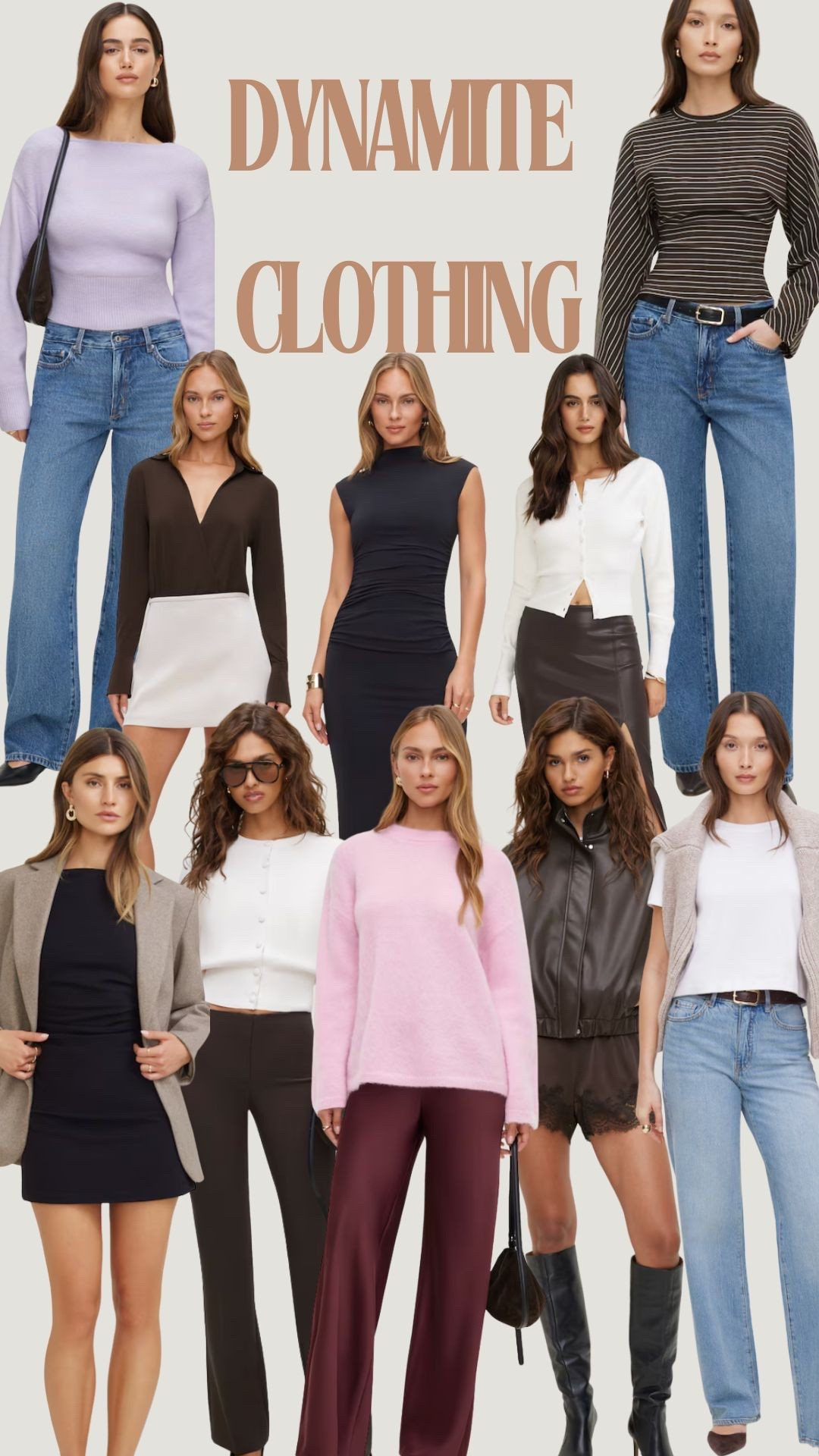 dynamite clothing 🤩
quality basics + everyday items !! 

#LTKootd #LTKFindsUnder100 #LTKSeasonal