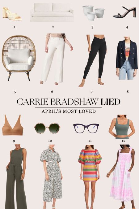 This week’s wish list is full of April’s top sellers and the pieces you guys loved most. Full list and more info on CarrieBradshawLied.com!