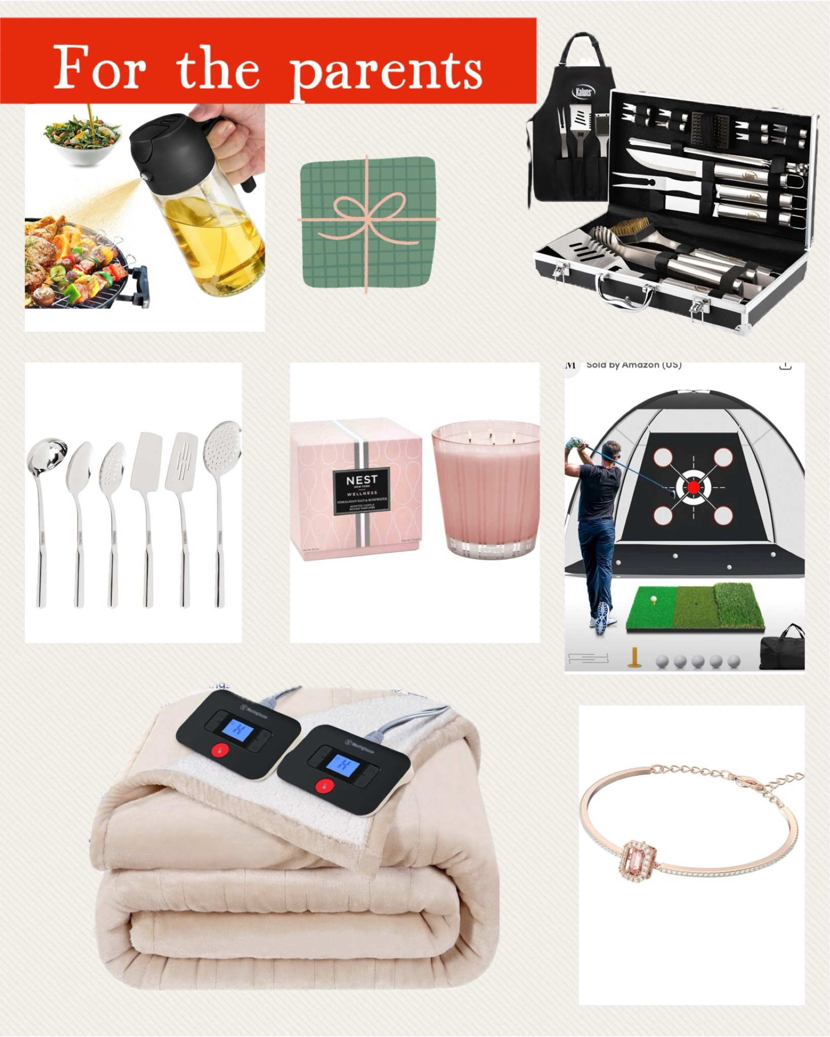 Gifts for the parents
Mother in law, mothers, dads, father in law gifts for all



#LTKHoliday #LTKGiftGuide #LTKSaleAlert