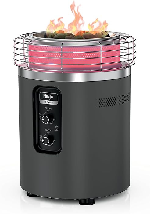 Ninja Fireside360™ Outdoor Heater & Fire Pit | 3 Modes: Flame, Heat, Flame & Heat | Portable fo... | Amazon (US)