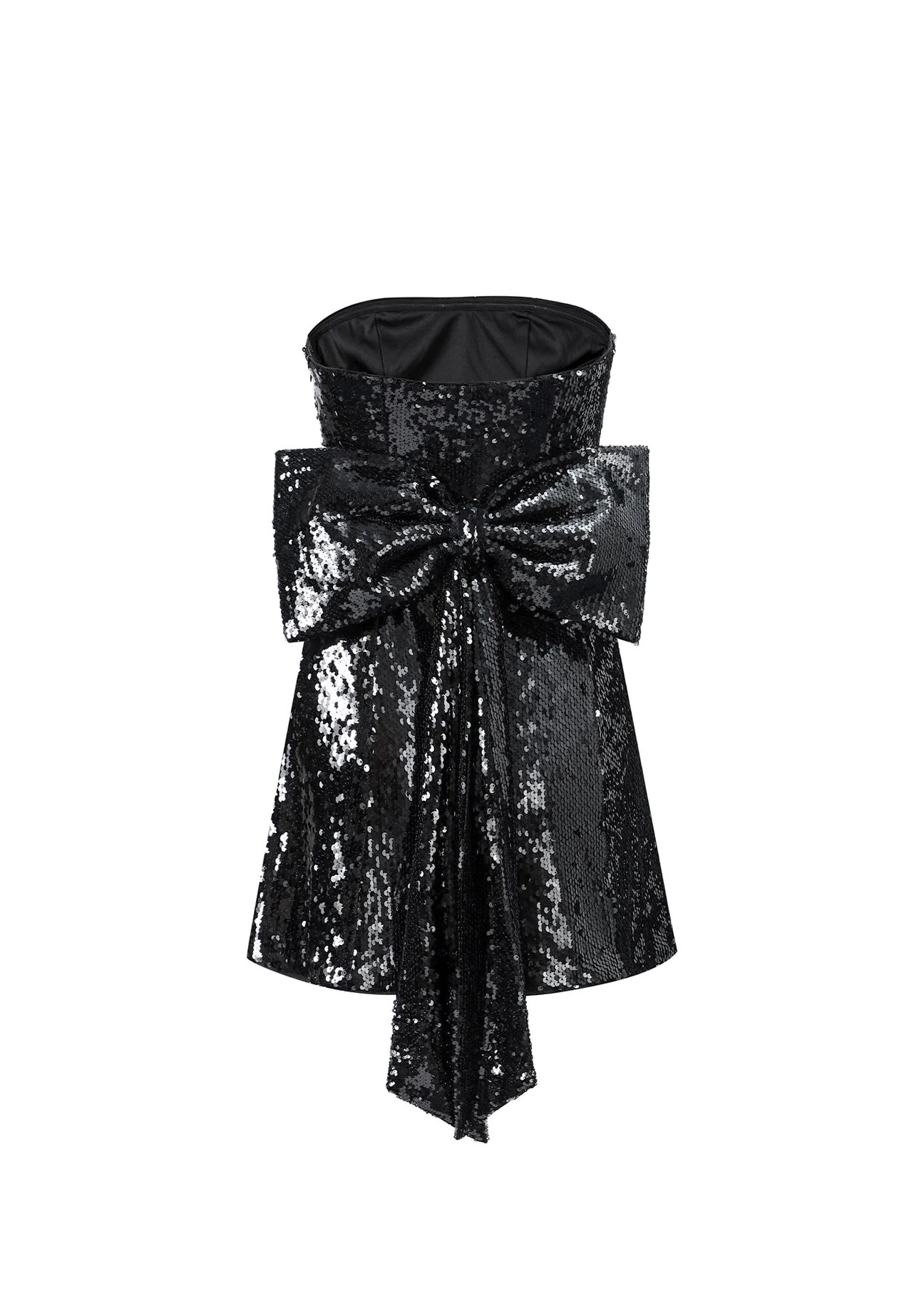 No.2: The Black Sequin Bow Dress | Kiwi and Co