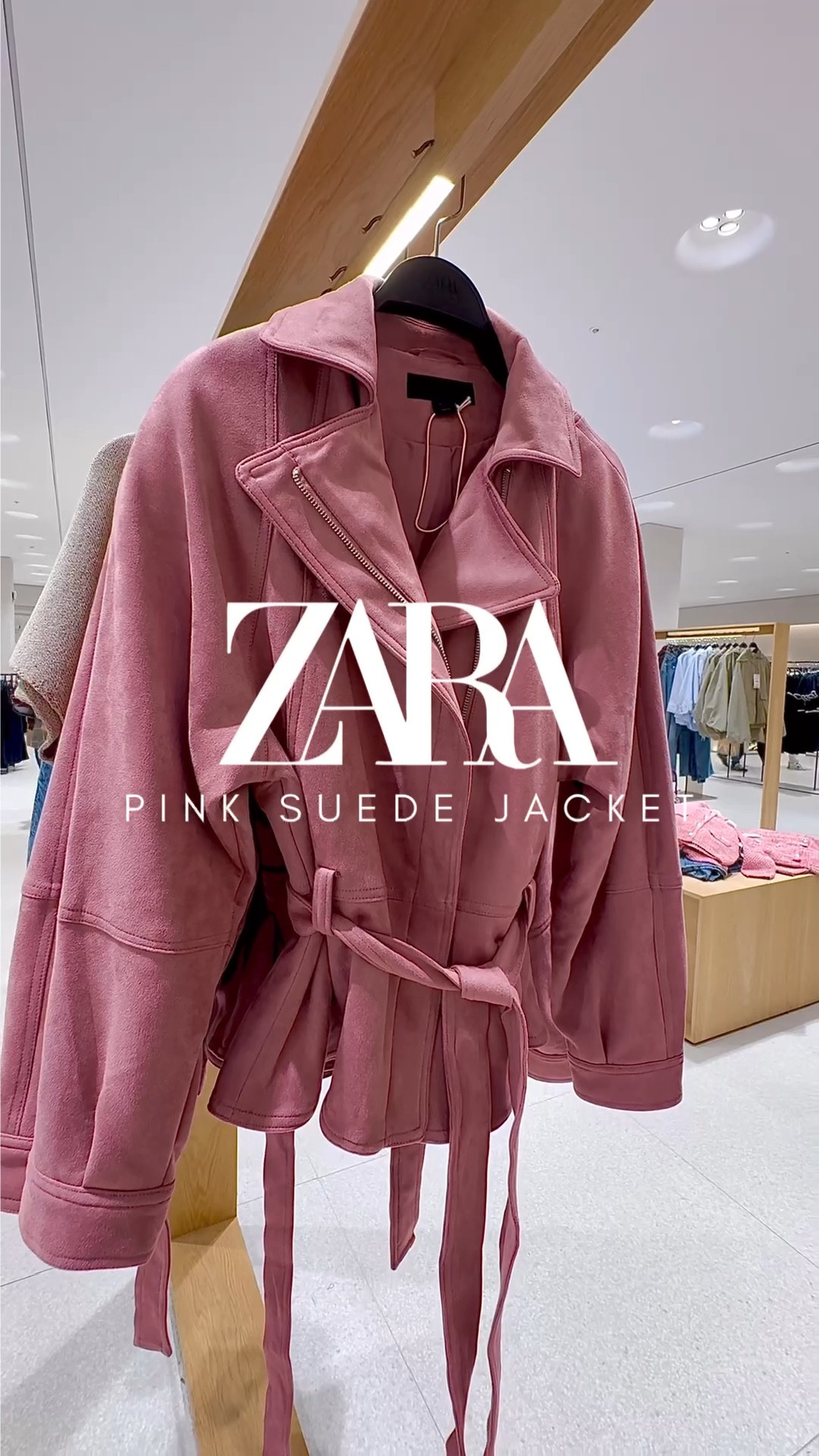 Zara viral link suede jacket 

#LTKFashionMonth #LTKstyletip #LTKspring