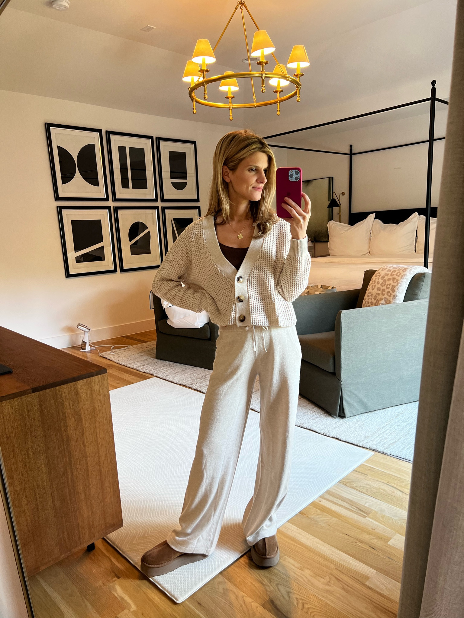 Comfy work from home set (wearing XS)