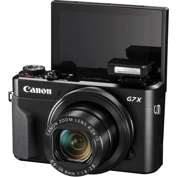 Canon PowerShot G7 X Mark II Digital Camera (Black) 1066C001 | Walmart (US)