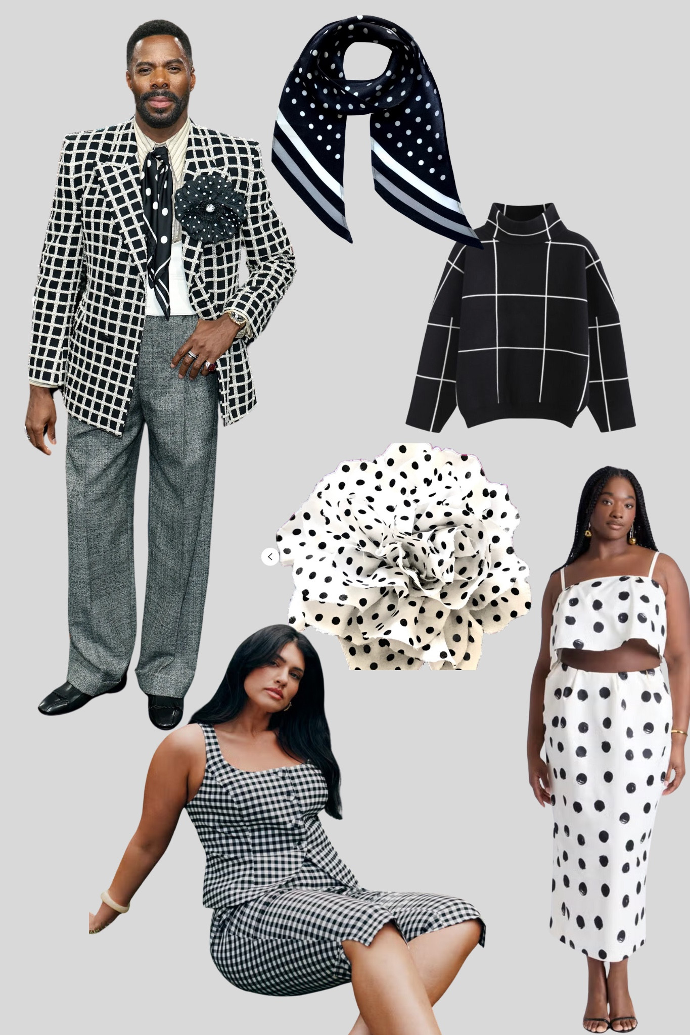 Met Monday Coleman inspired print mashup