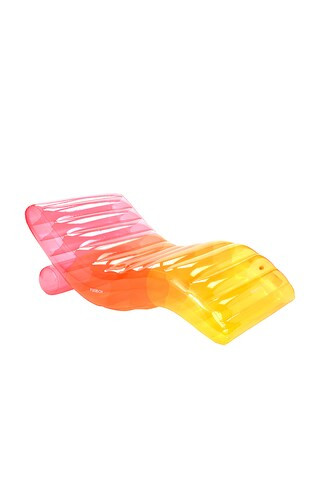 FUNBOY Clear Chaise Lounger Floatie in Multi from Revolve.com | Revolve Clothing (Global)