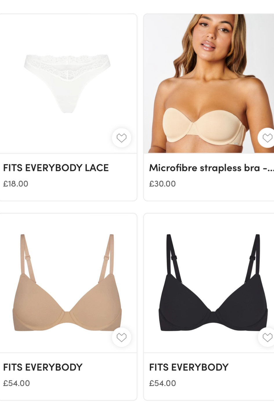 Nude underwear 

#LTKeurope #LTKuk #LTKsummer