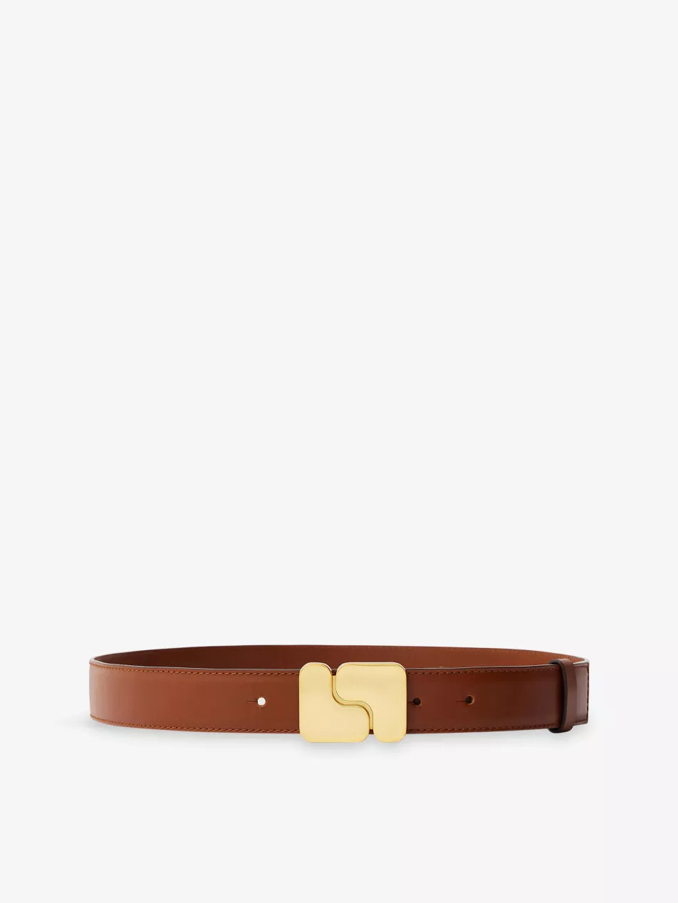 SOEUR - Ninon logo-buckle leather belt | Selfridges.com | Selfridges
