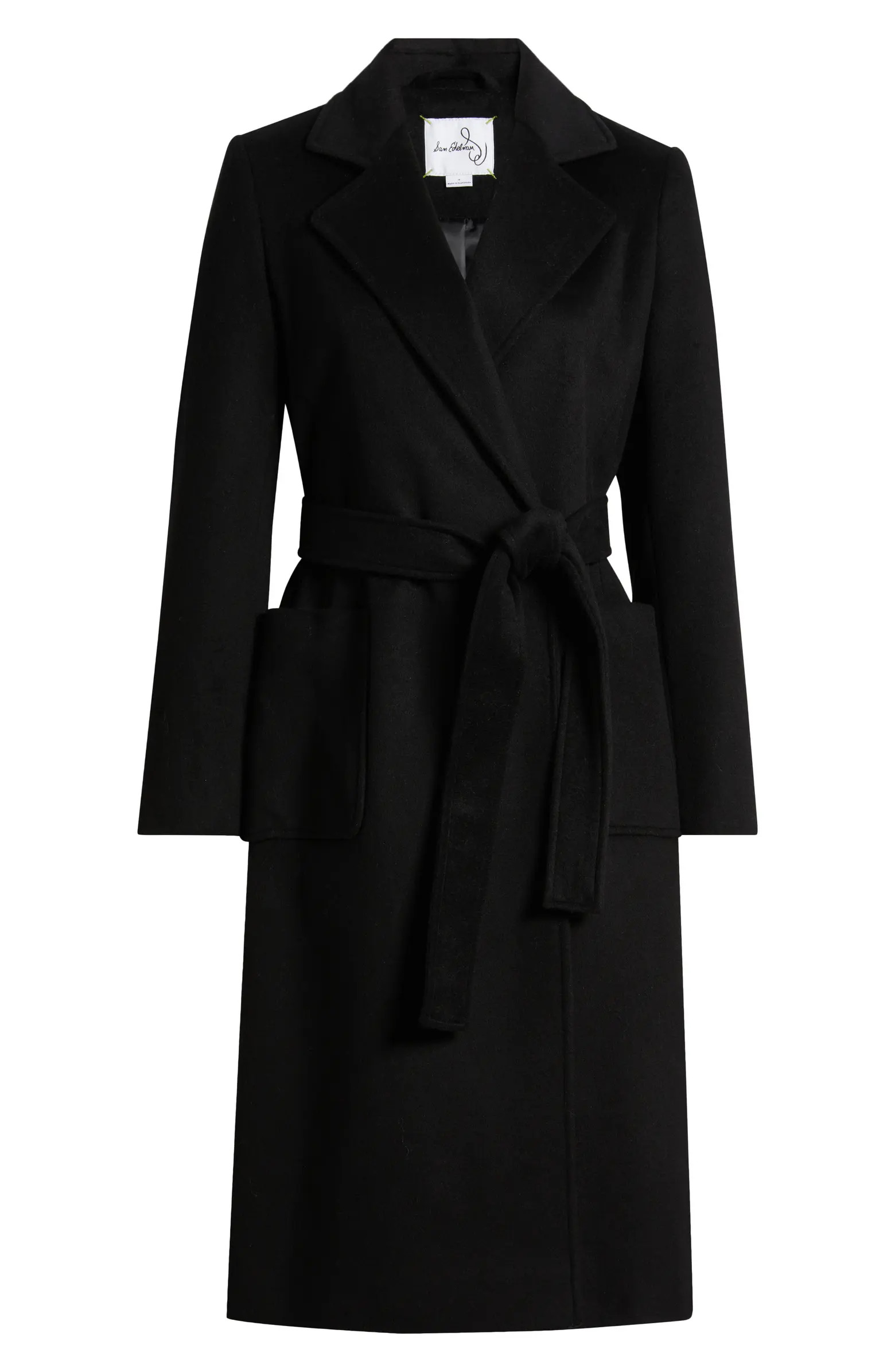 Sam Edelman Longline Wrap Coat | Nordstrom | Nordstrom