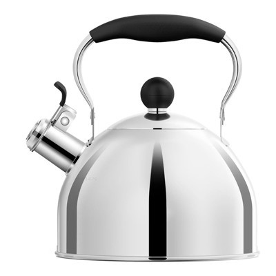 Itopfox 2 Quart Stainless Steel Whistling Tea Kettle, Stovetop Teakettle with Ergonomic Folding Handle, Small Teapot for Tea, Coffee, Silver | Target