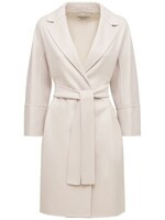 'S MAX MARAARONA WOOL BELTED COAT | Luisaviaroma