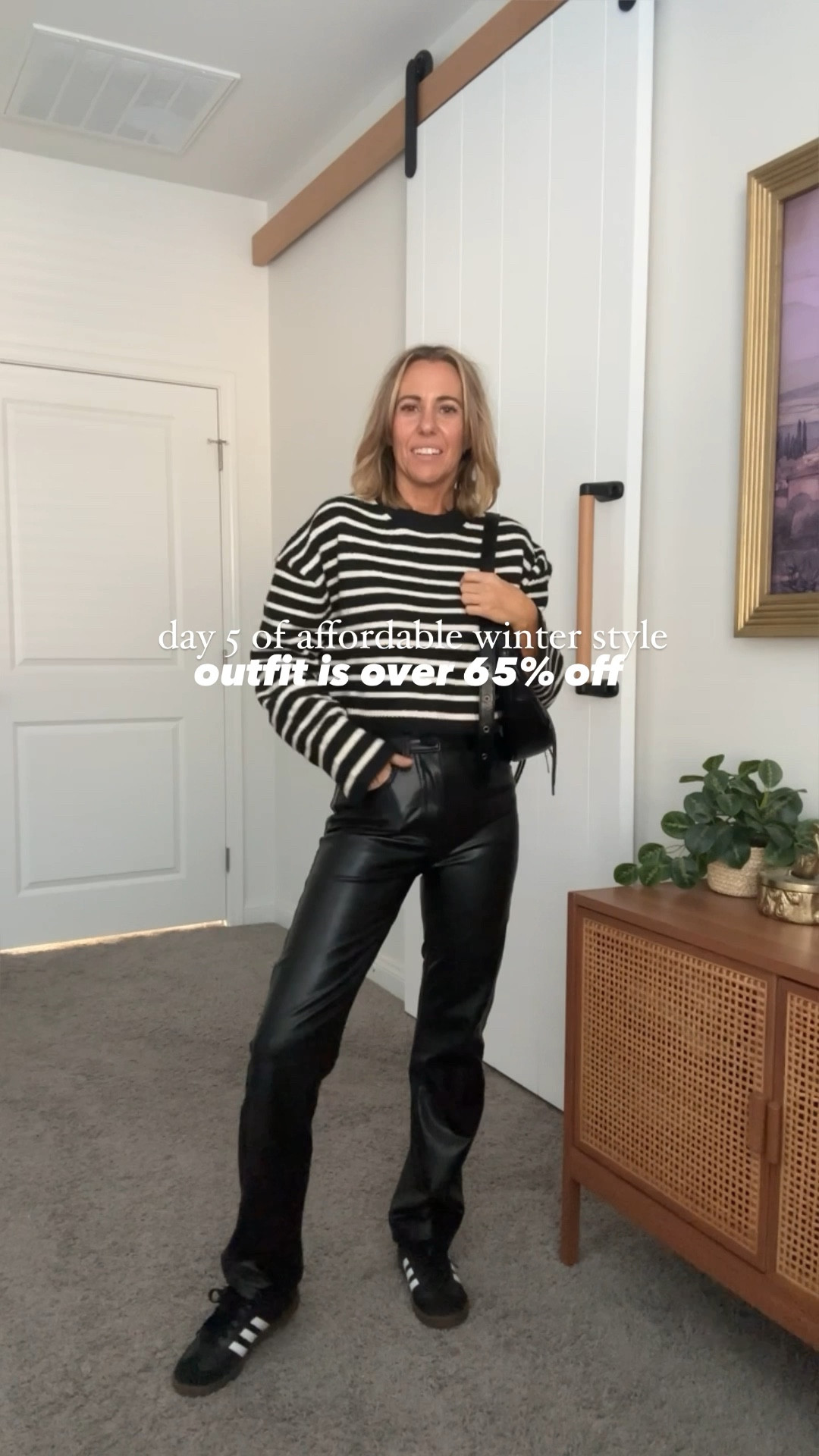 sweater is only $10 + faux leather pants are only $39
Over 65% off sale 
Pants size 24 short code JENREED
Sweater size xs


#LTKfindsunder50 #LTKover40 #LTKsalealert