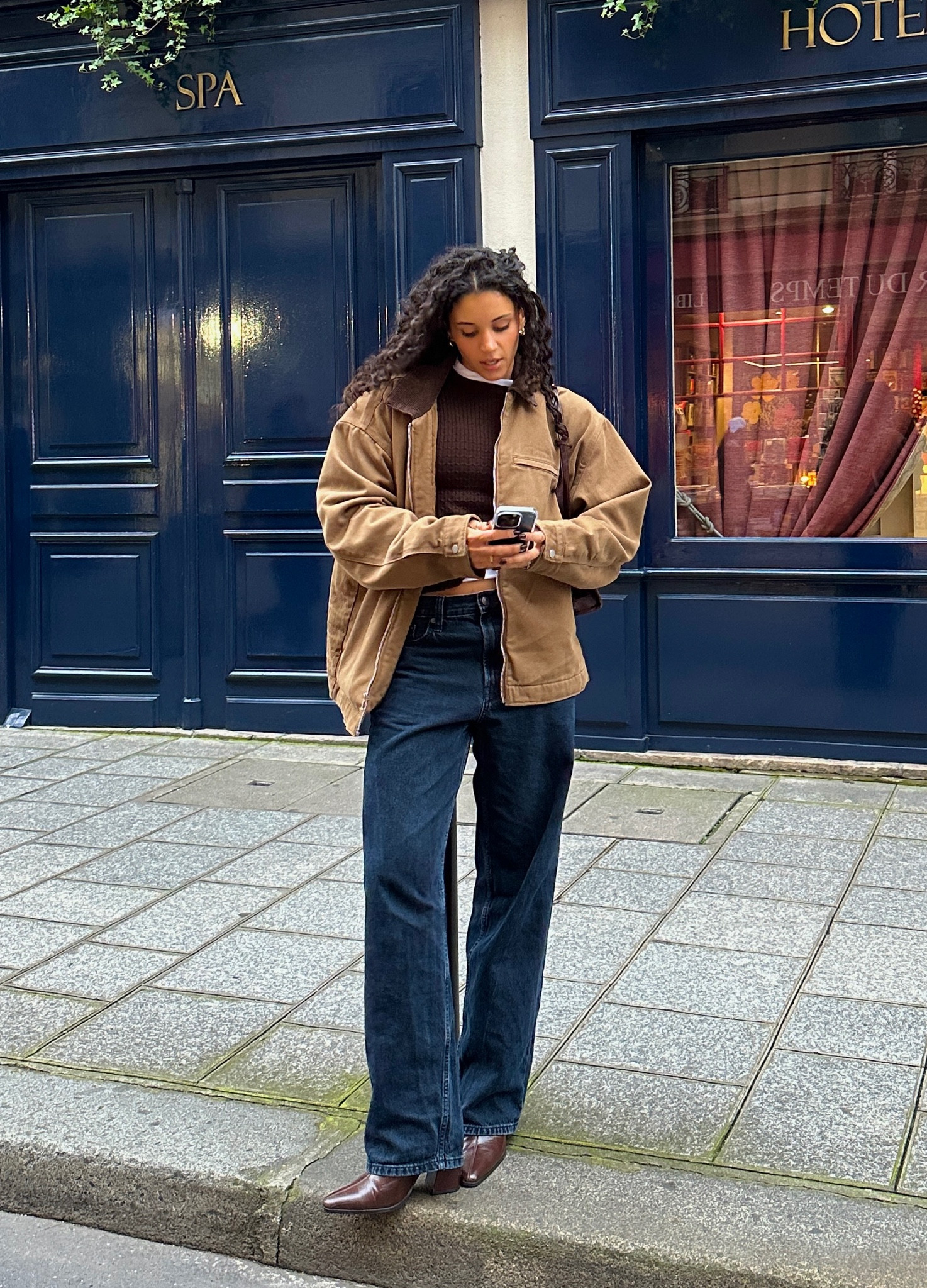 comfy and cute / fall winter outfit idea / navy blue and brown is the best combo!!

wearing size XL but L would be better (I’m 5’6)

#LTKStyleTip #LTKBeauty #LTKFindsUnder100
