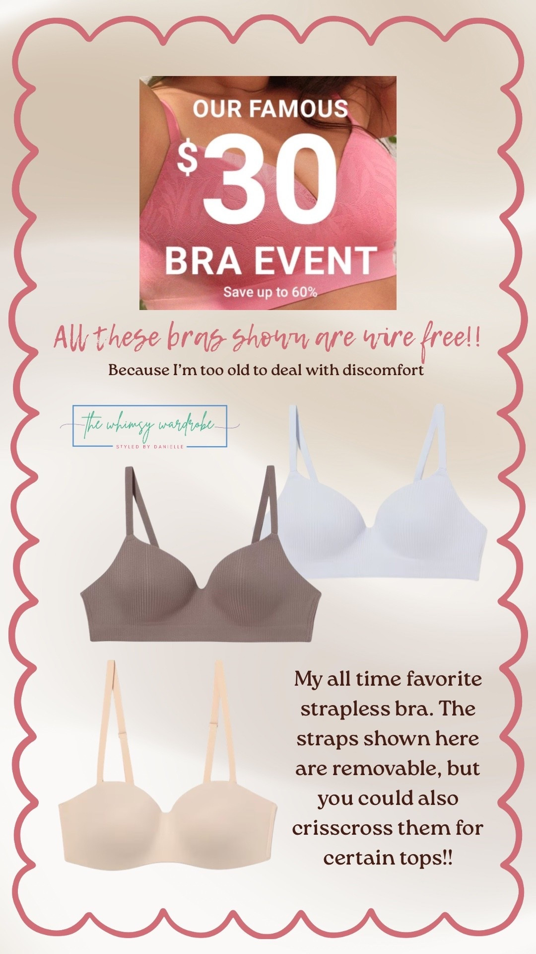 My go-to favorite bras! This is the only brand of bra I’ve worn since I had my son. The comfort is unmatched!! Plus they are only $30 right now!

#LTKSaleAlert #LTKselfcare #LTKmomlife