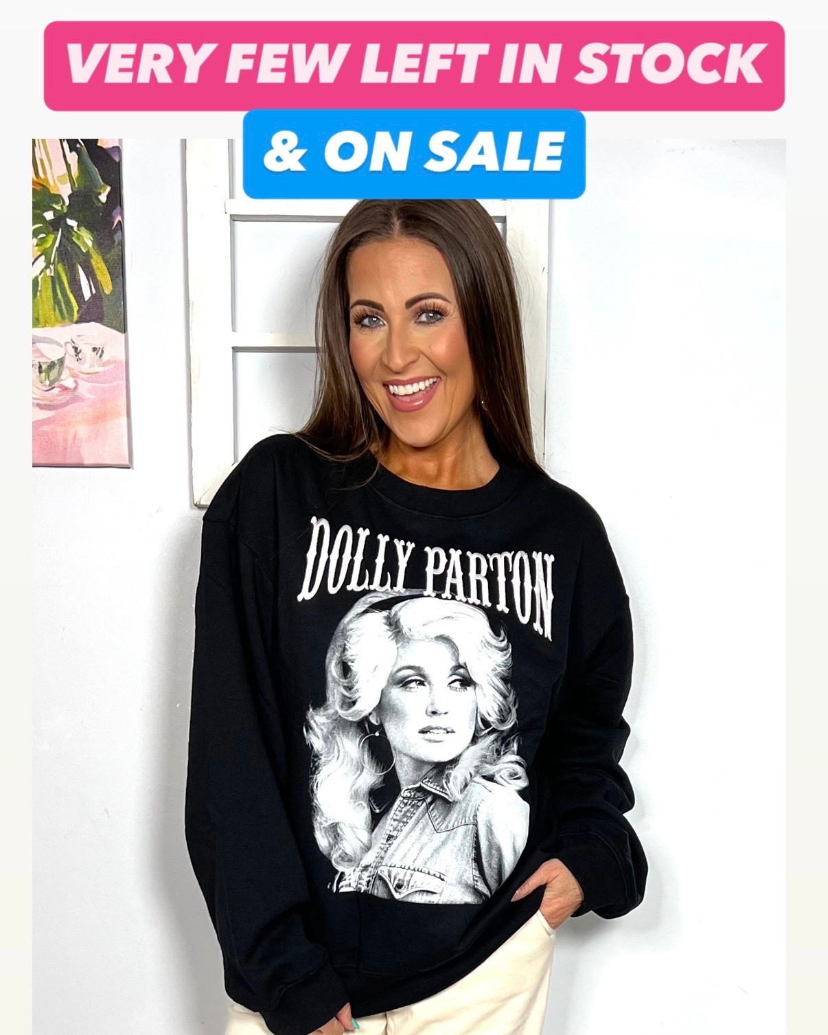 Embroidered Dolly Parton sweatshirt - now on sale! 

Walmart finds, Walmart fashion, Walmart style, fall fashion, fall fashion, joggers

#LTKSaleAlert #LTKootd