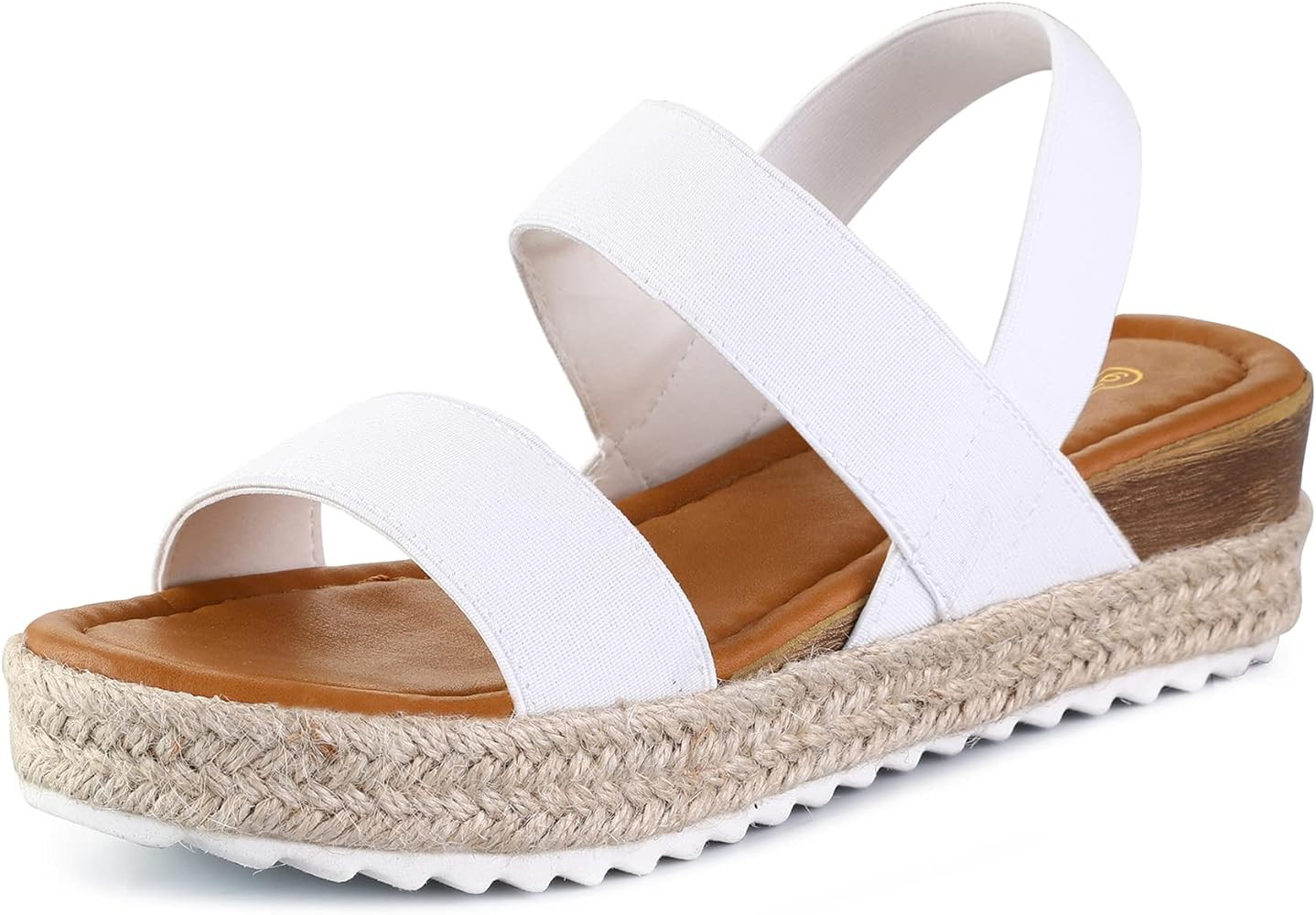 COASIS Women's Espadrille Sandals Buckle Ankle Strap Open Toe Platform Casual Summer Wedge Sandal | Amazon (US)