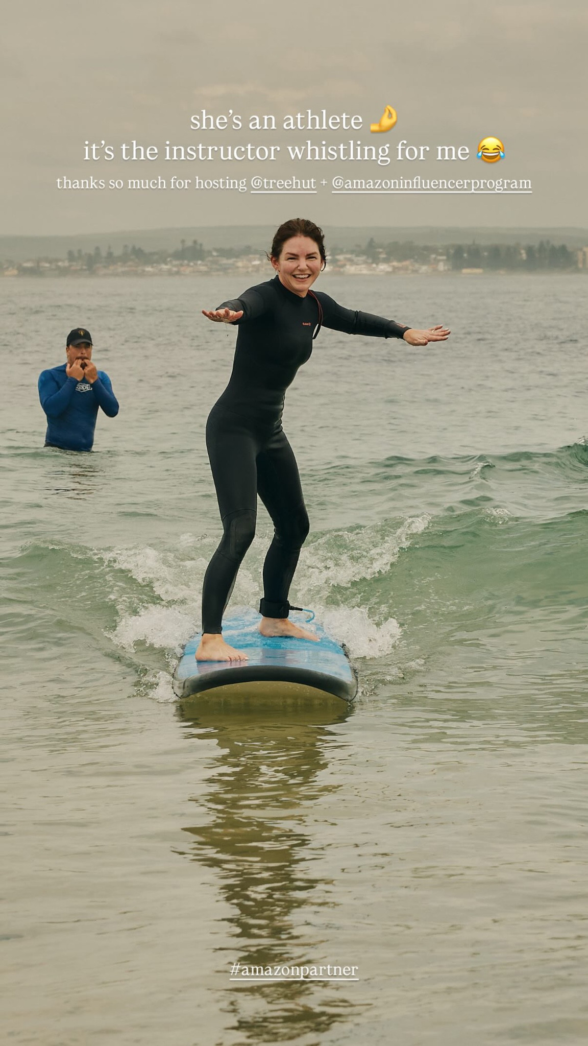 she's an athlete 🤌🏼
it's the instructor whistling for me 😂

#LTKActive #LTKSwim #LTKdayinmylife