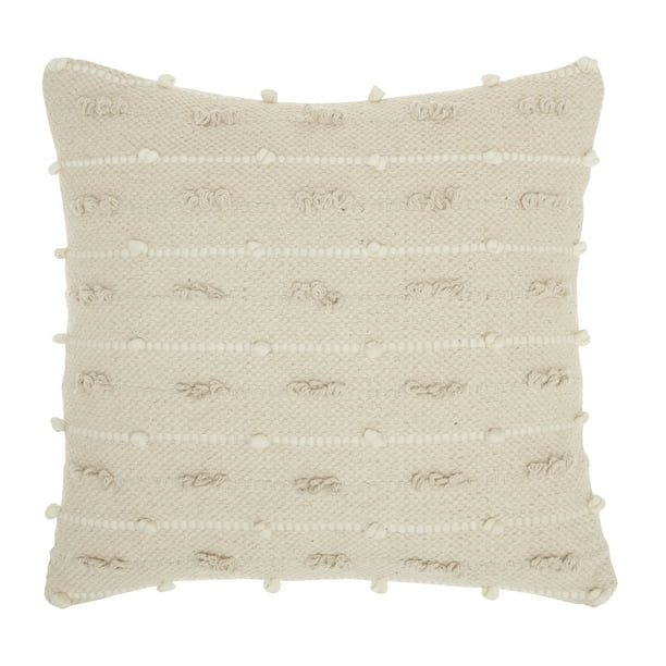 Nourison Life Styles Natural Decorative Throw Pillow , 18"X18" | Walmart (US)