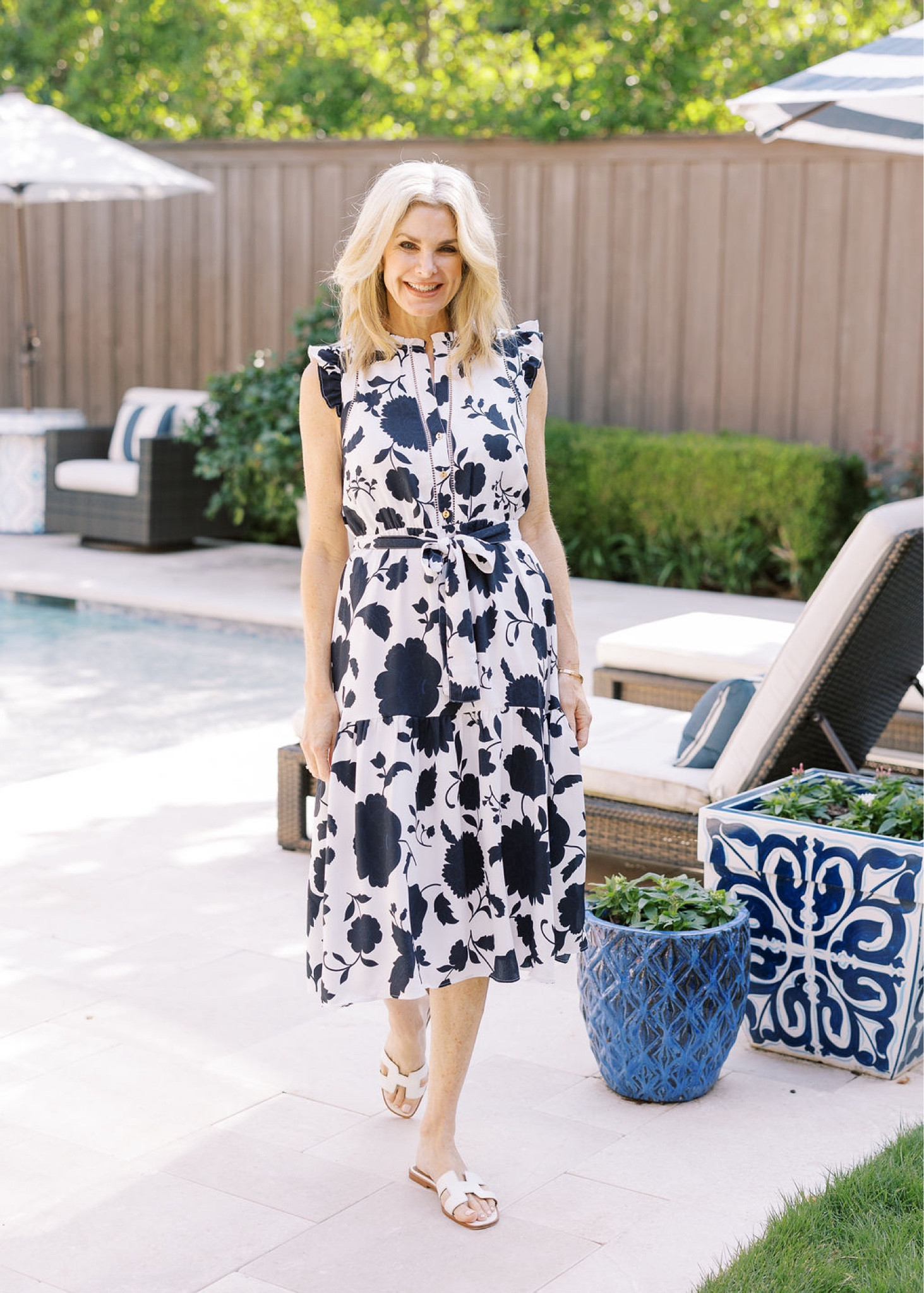 Such a cute dress for spring and summer! Size S  

#LTKSeasonal #LTKOver40 #LTKStyleTip