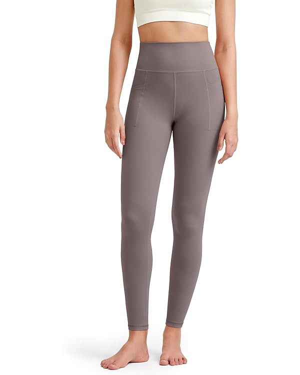 G4Free BareFeel Yoga Pants for Women Seamless Waistband Yoga Leggings Workout Biker Leggings with... | Amazon (US)