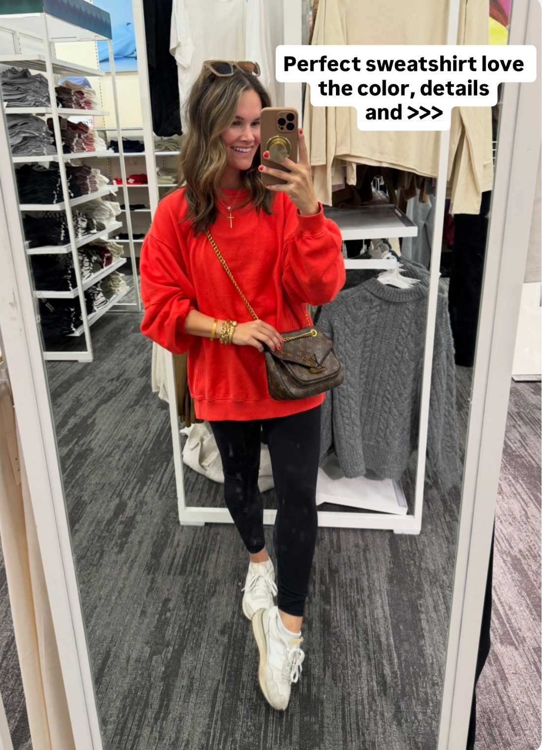 Love this cozy sweatshirt it’s long enough to cover and comes in several colors true sizing in all #casualoutfit #casualstyle #cozyoutfit 

#LTKootd #LTKgrwm #LTKActive