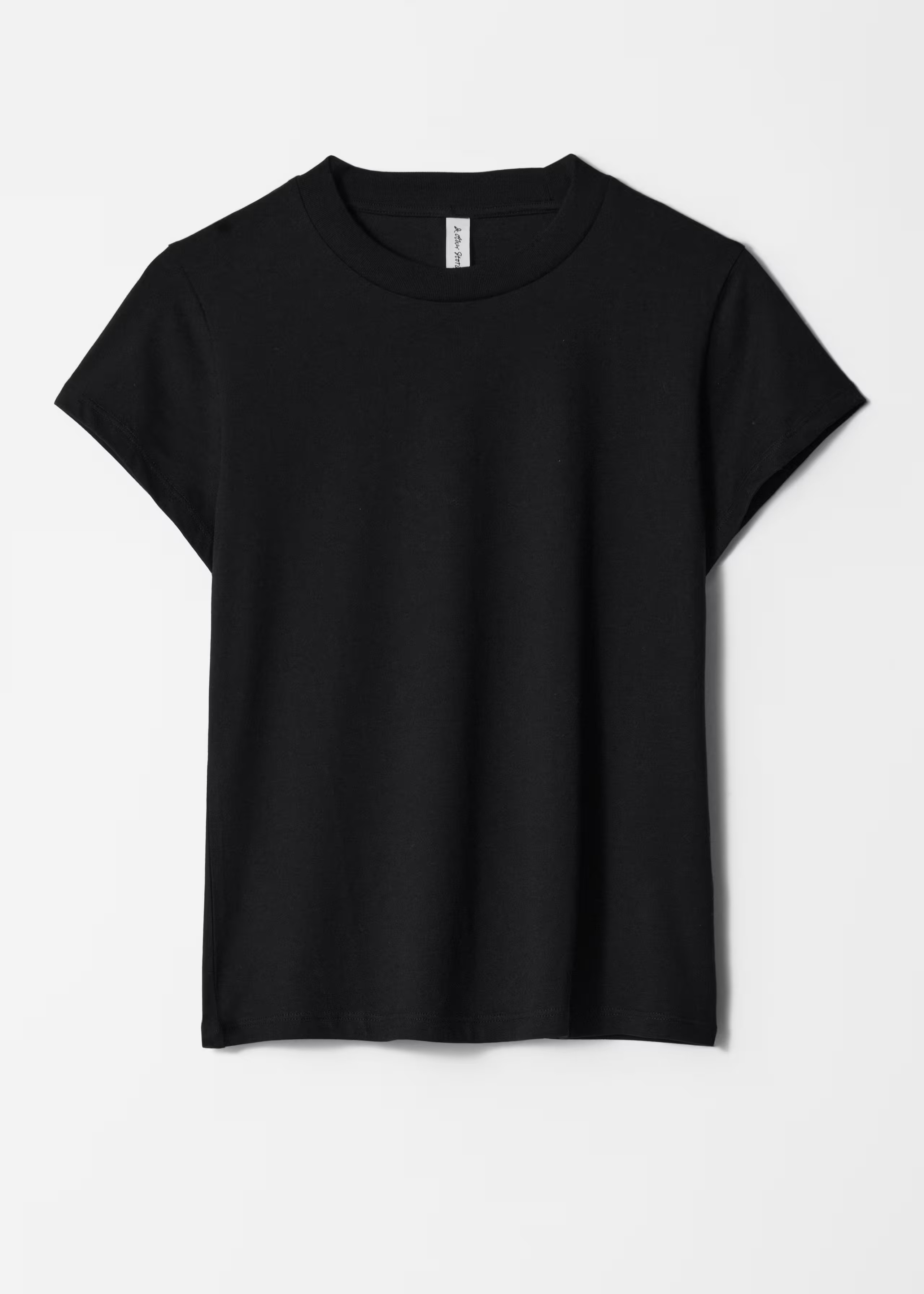 Crewneck T-shirt - Black - T-shirts - & Other Stories GB | & Other Stories UK