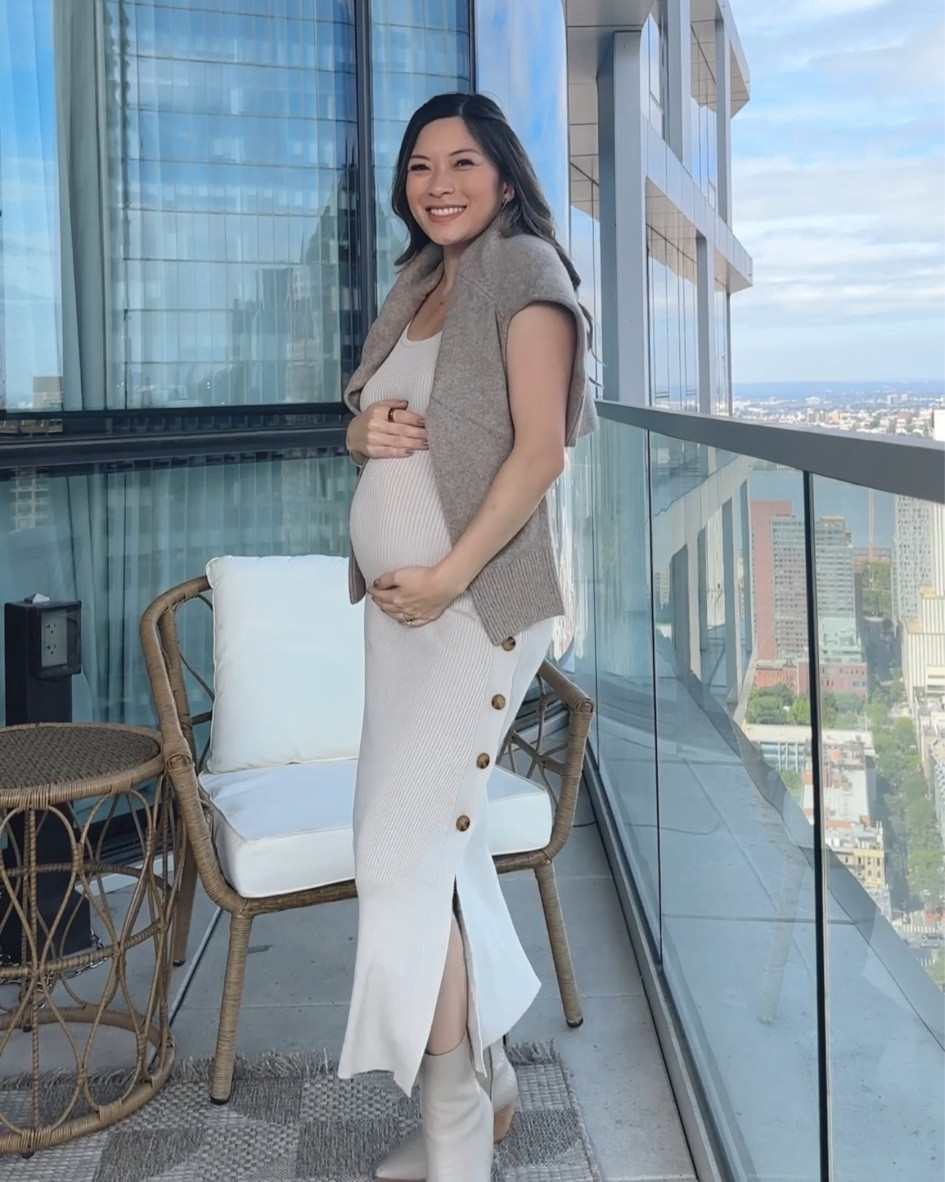 20% off sale this weekend 

Fall outfit, knit sweater, maternity 

#LTKStyleTip #LTKBump #LTKFallSale