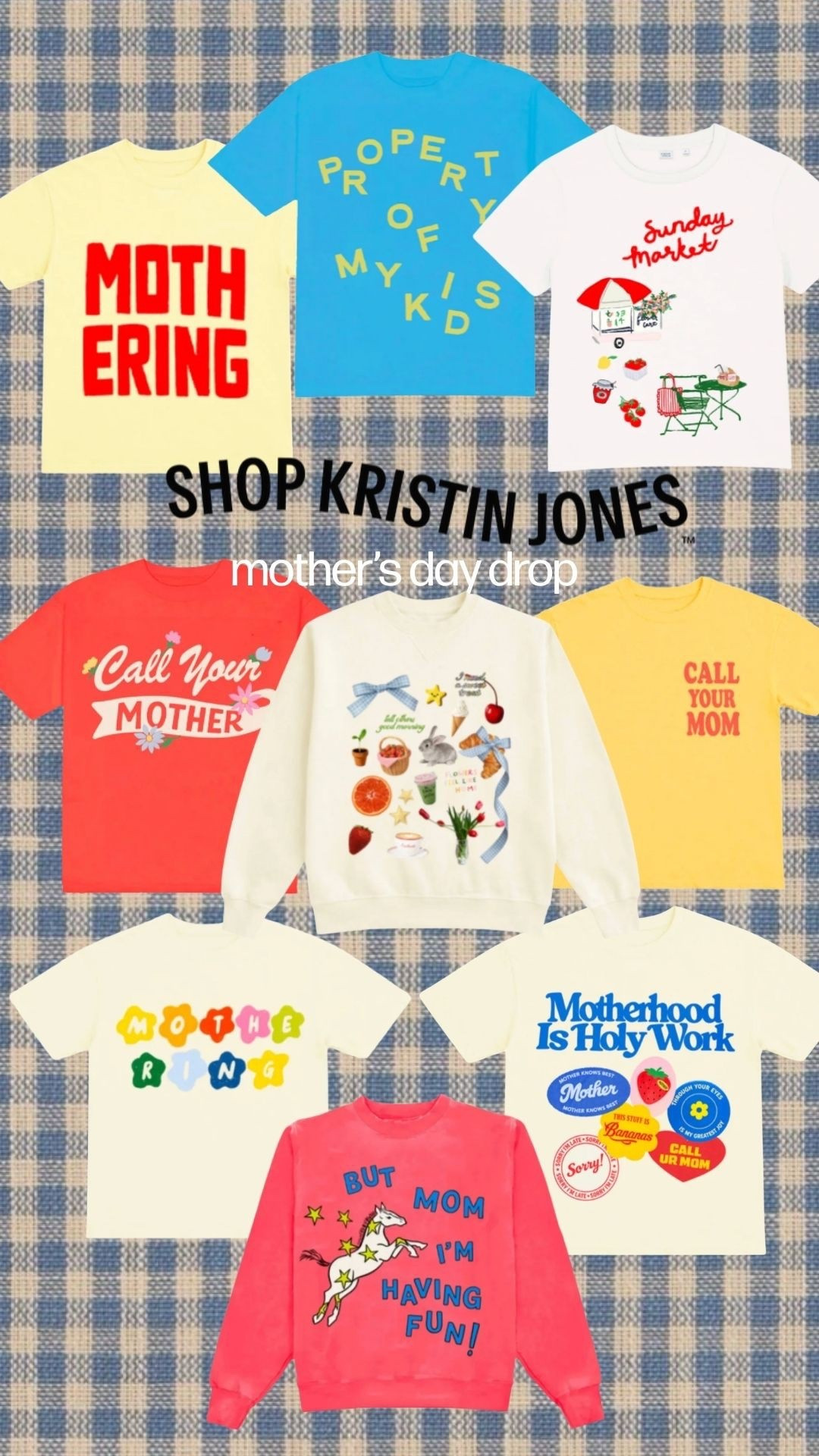 Mother’s Day drop from Kristin jones! I get an XL. Use code: lindsey10 
@shopkristinjones 

