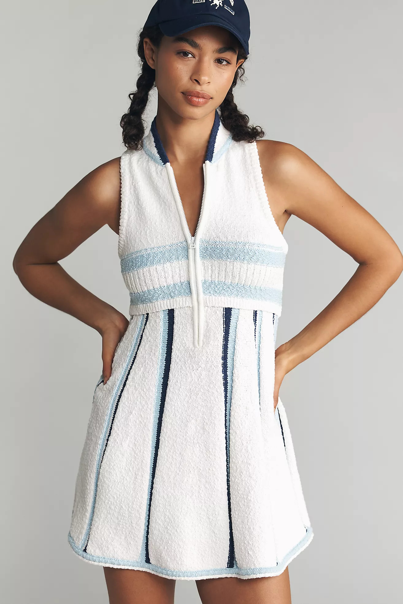 Daily Practice by Anthropologie V-Neck Sweater Mini Dress | Anthropologie (US)