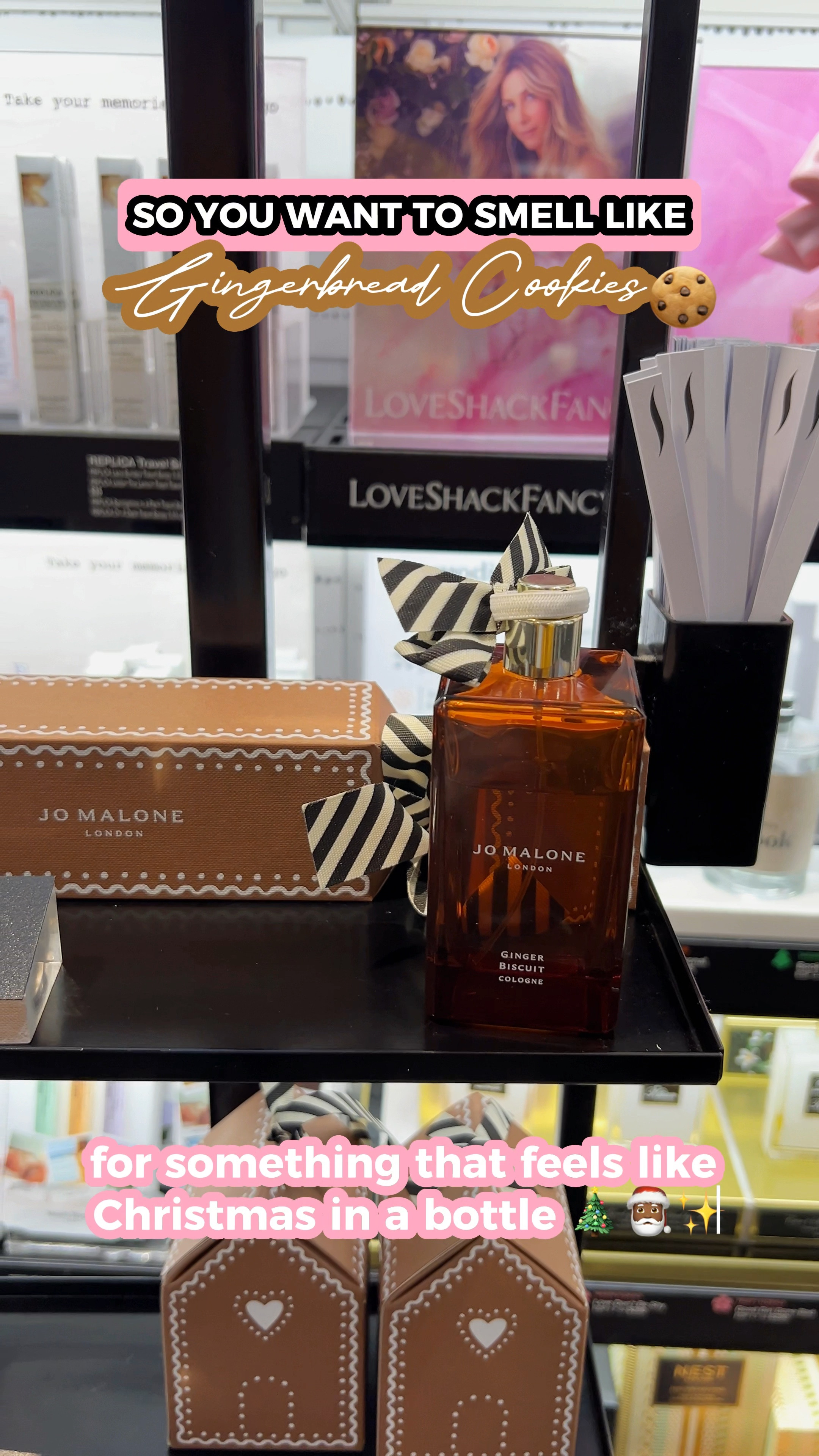 I found the perfect Christmas perfume! 🎄🎅🏾✨ if you are looking for something that feels like Christmas in a bottle, and smells like gingerbread cookies 🍪😋; here are two options that you can save or splurge on.

SPLURGE🎁✨ Jo Malone London “Ginger Biscuit” Colonge ($168). With notes of ginger, roasted hazlenut, and tonka bean it smells like gingerbread cookies baking at your bougie aunties house. 

SAVE 🎁✨ Bath & Body Works “Jolly Gingerbread Village” body spray ($16.95) & collection. This is NOT a dupe, as it’s sweeter but it definitely smells like gingerbread cookies as well. It’s notes include golden gingerbread, vanilla icicles, and yuletide timber. 


#LTKGiftGuide #LTKHoliday #LTKVideo