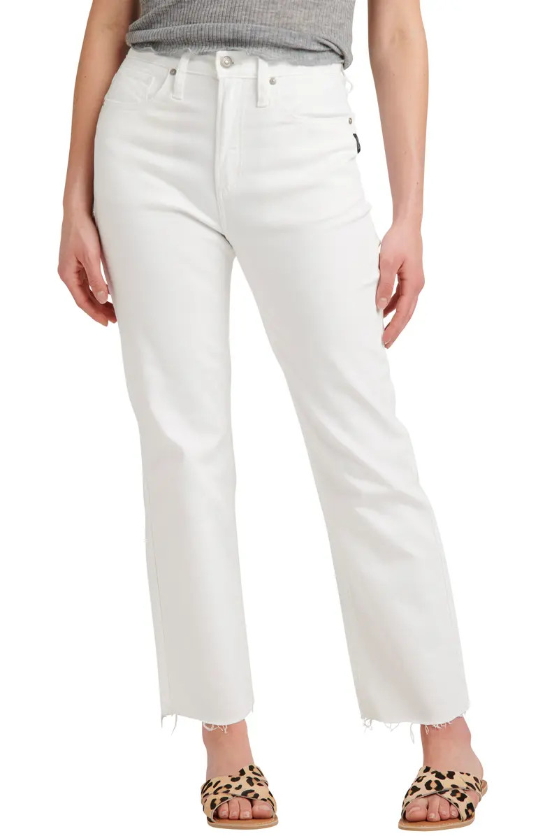 Silver Jeans Co. Highly Desirable High Waist Straight Leg Jeans | Nordstrom | Nordstrom