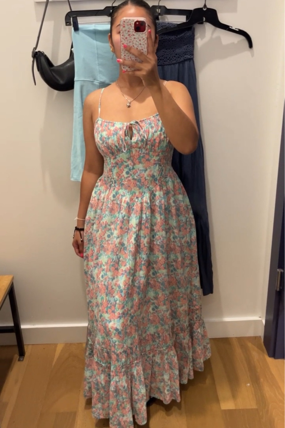 Wearing size small